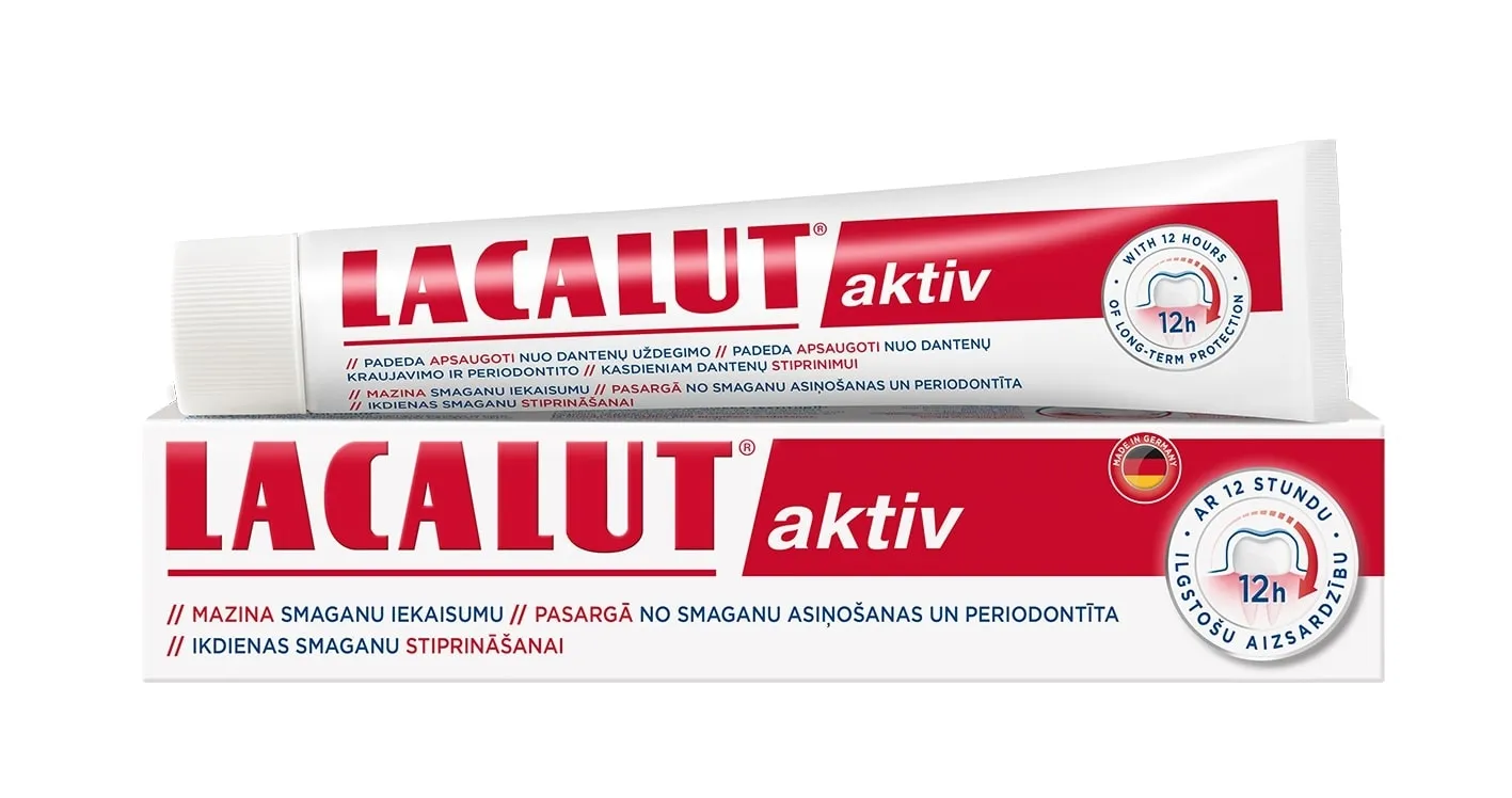 LACALUT HAMBAPASTA AKTIV 75ML - Tootepilt 