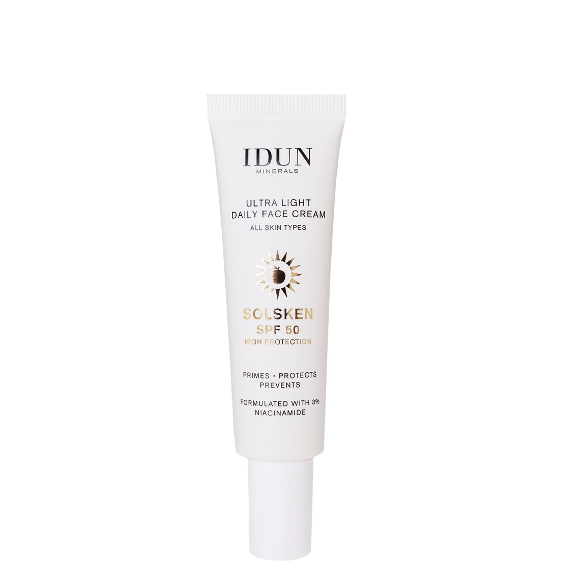 IDUN PÄEVAKREEM SPF50 SOLSKEN 30ML - Tootepilt 