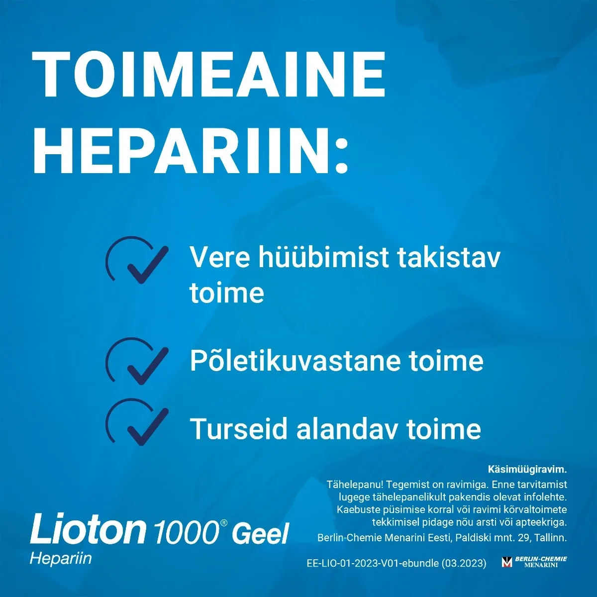 LIOTON GEEL 1000RÜ/G 50G - Tootepilt 3