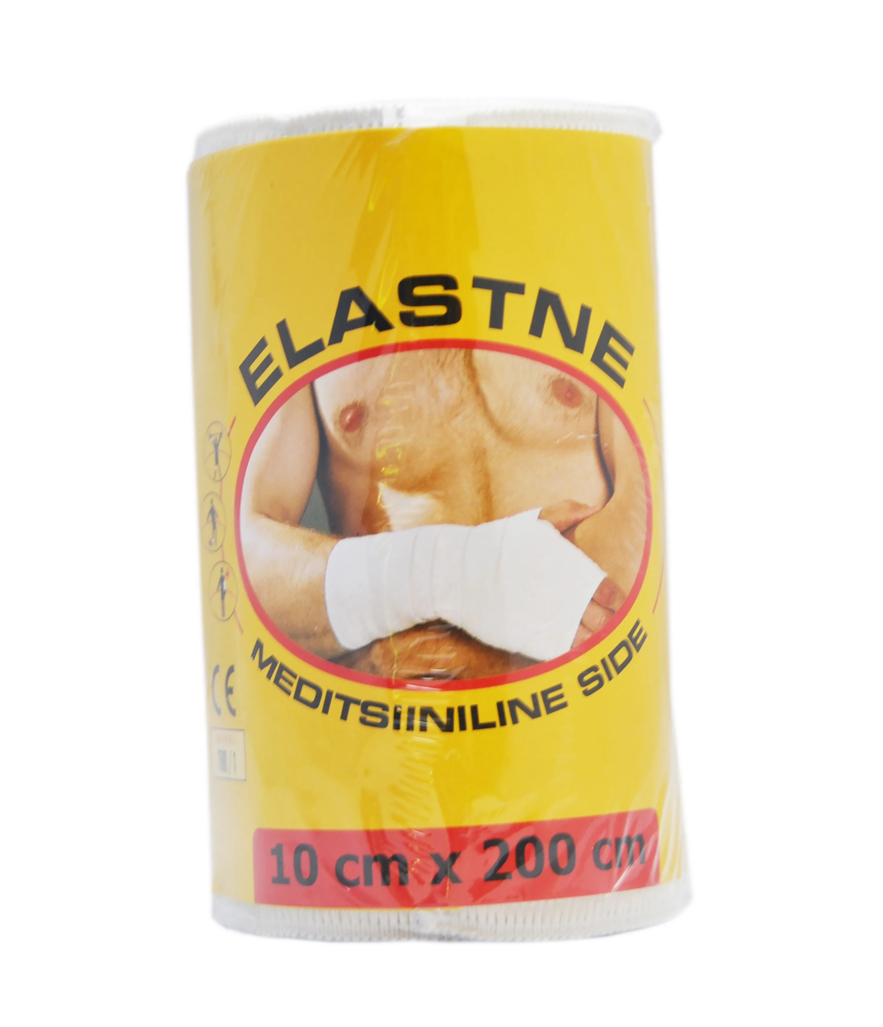 ELASTIKSIDE GUMTERAS 10CMX2M (KINNITUSKLAMBRIGA) - Tootepilt 