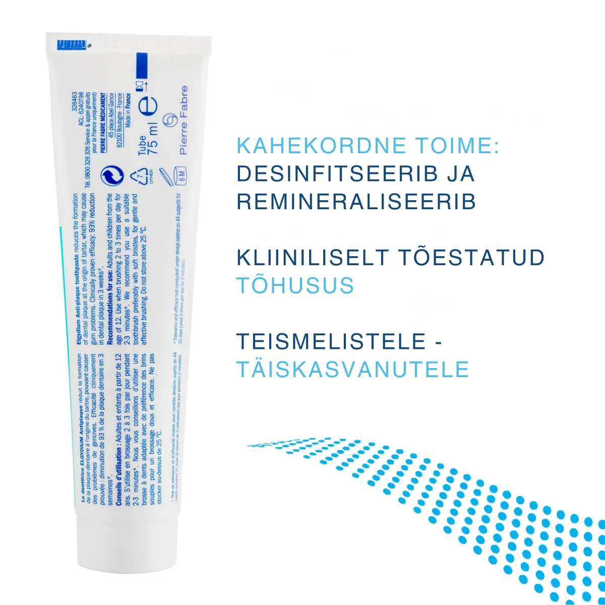 ELGYDIUM HAMBAPASTA ANTIPLAQUE 75 ML - Tootepilt 1