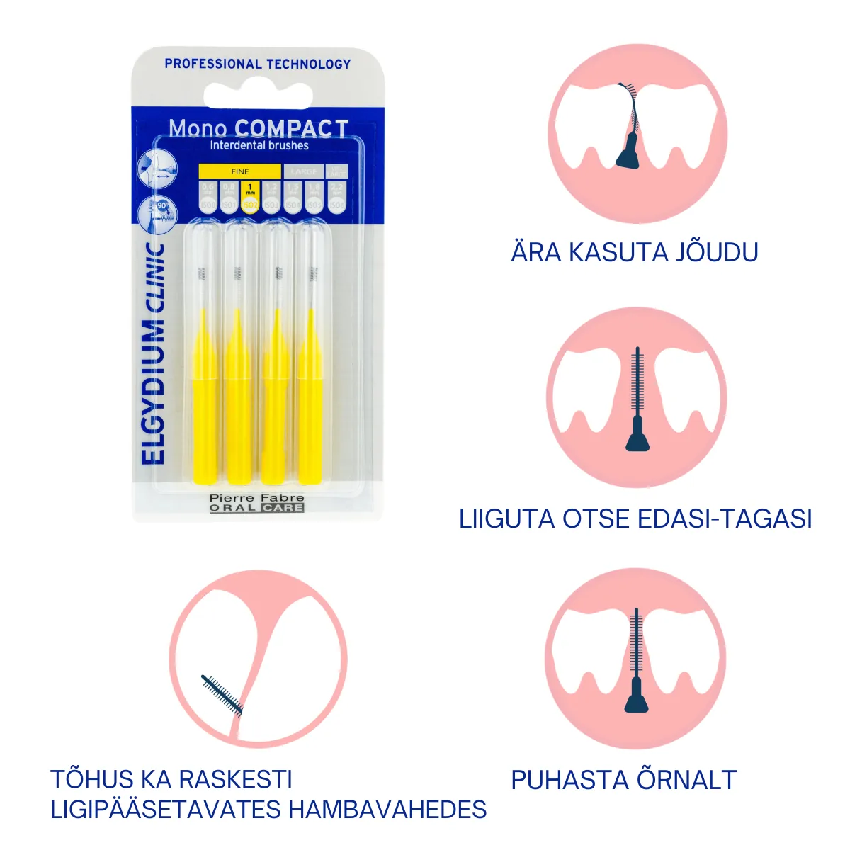 ELGYDIUM HAMBAVAHEHARI CLINIC MONOCOMPACT KOLLANE - Tootepilt 3