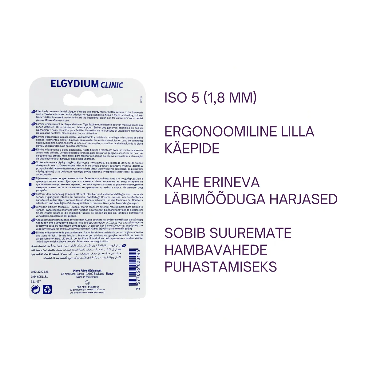 ELGYDIUM HAMBAVAHEHARI CLINIC MONOCOMPACT LILLA - Tootepilt 2