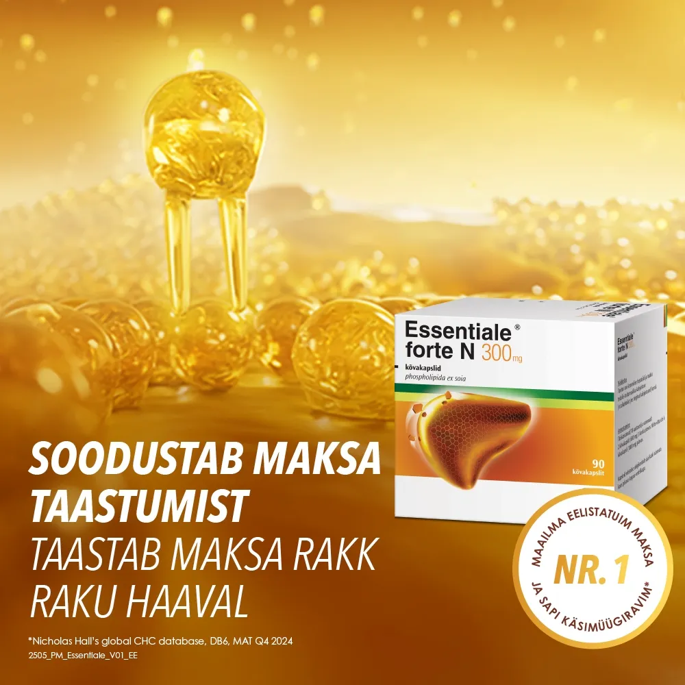 ESSENTIALE FORTE N CAPS 300MG N90 - Tootepilt 4