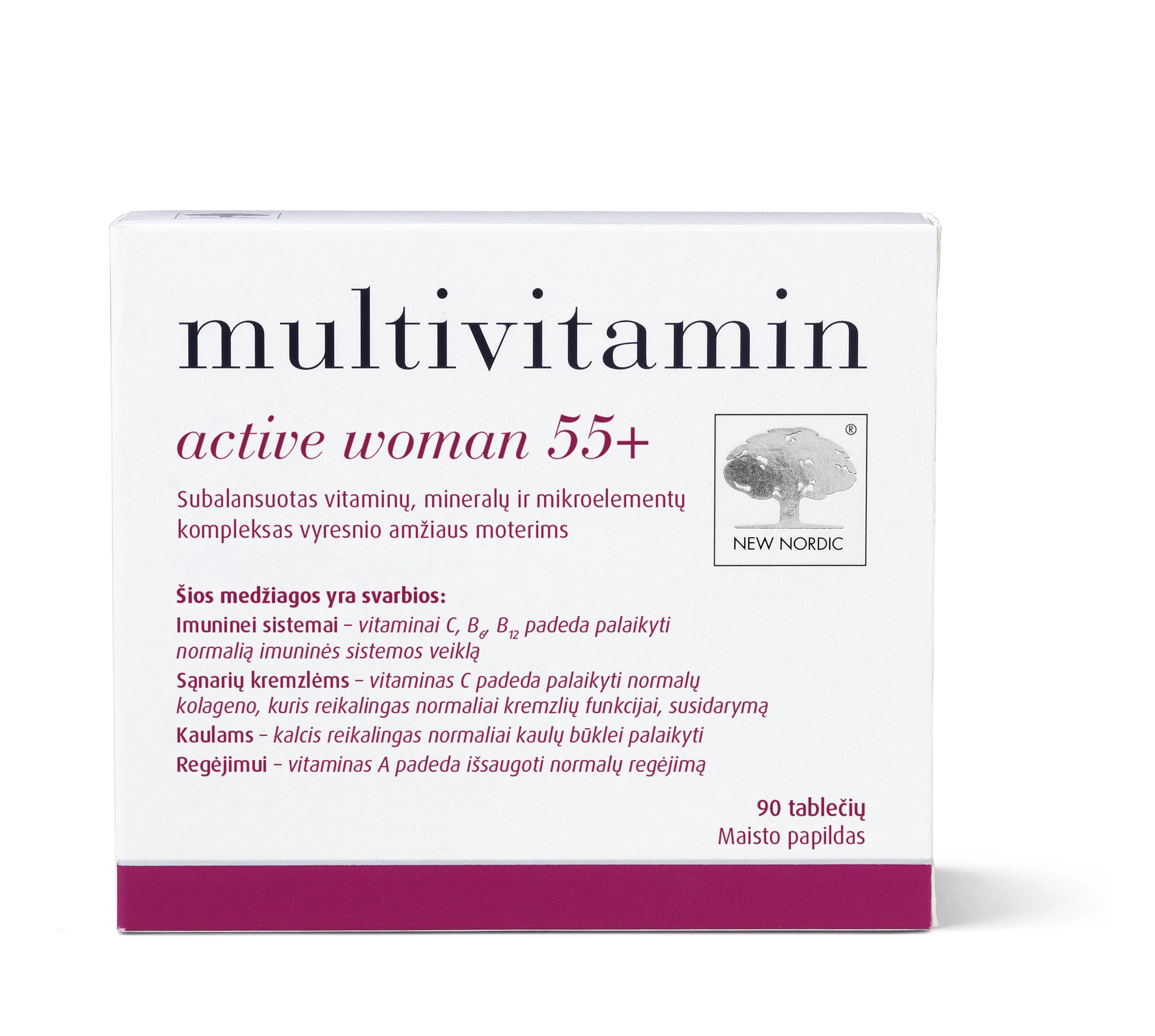 NEW NORDIC MULTI ACTIVE WOMAN 55+ TBL N90 - Tootepilt 