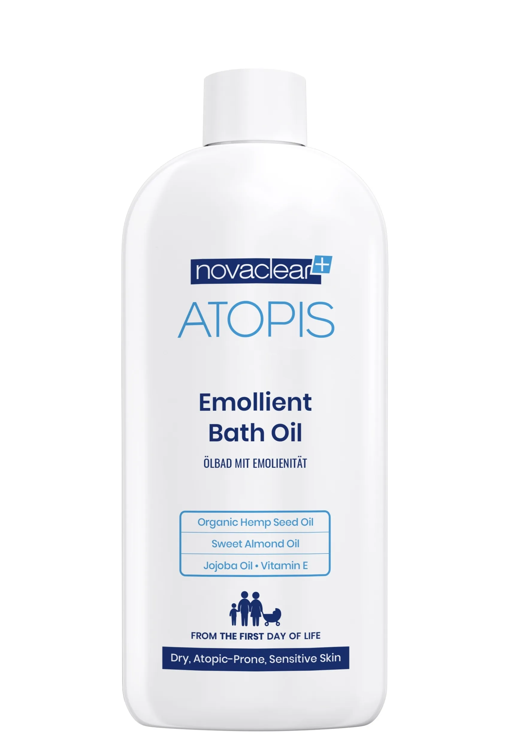 NOVACLEAR ATOPIS VANNIÕLI PEHMENDAV 500ML - Tootepilt 