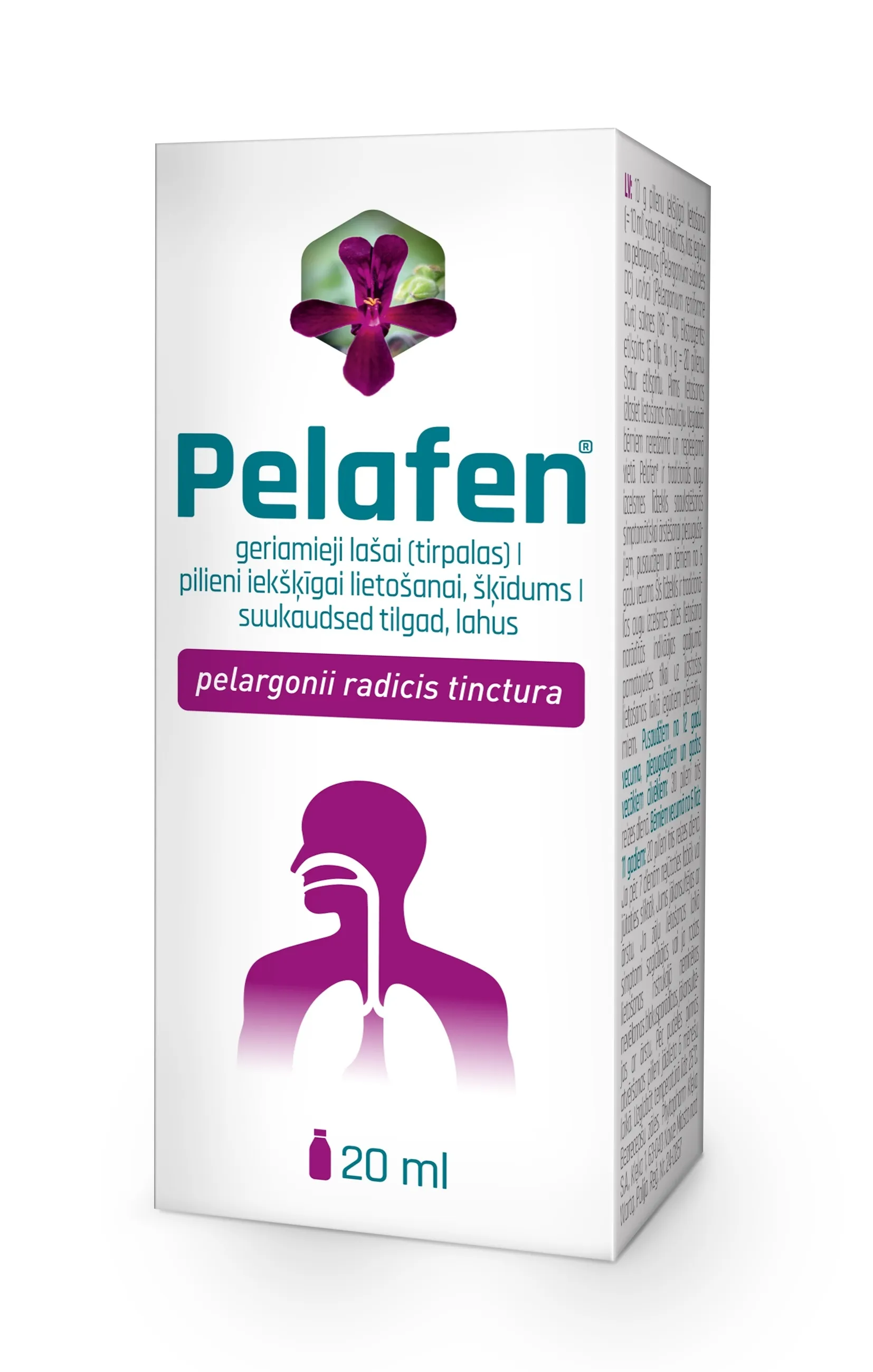 PELAFEN SUUKAUDSED TILGAD LAHUS 0,8G/ML 20ML - Tootepilt 