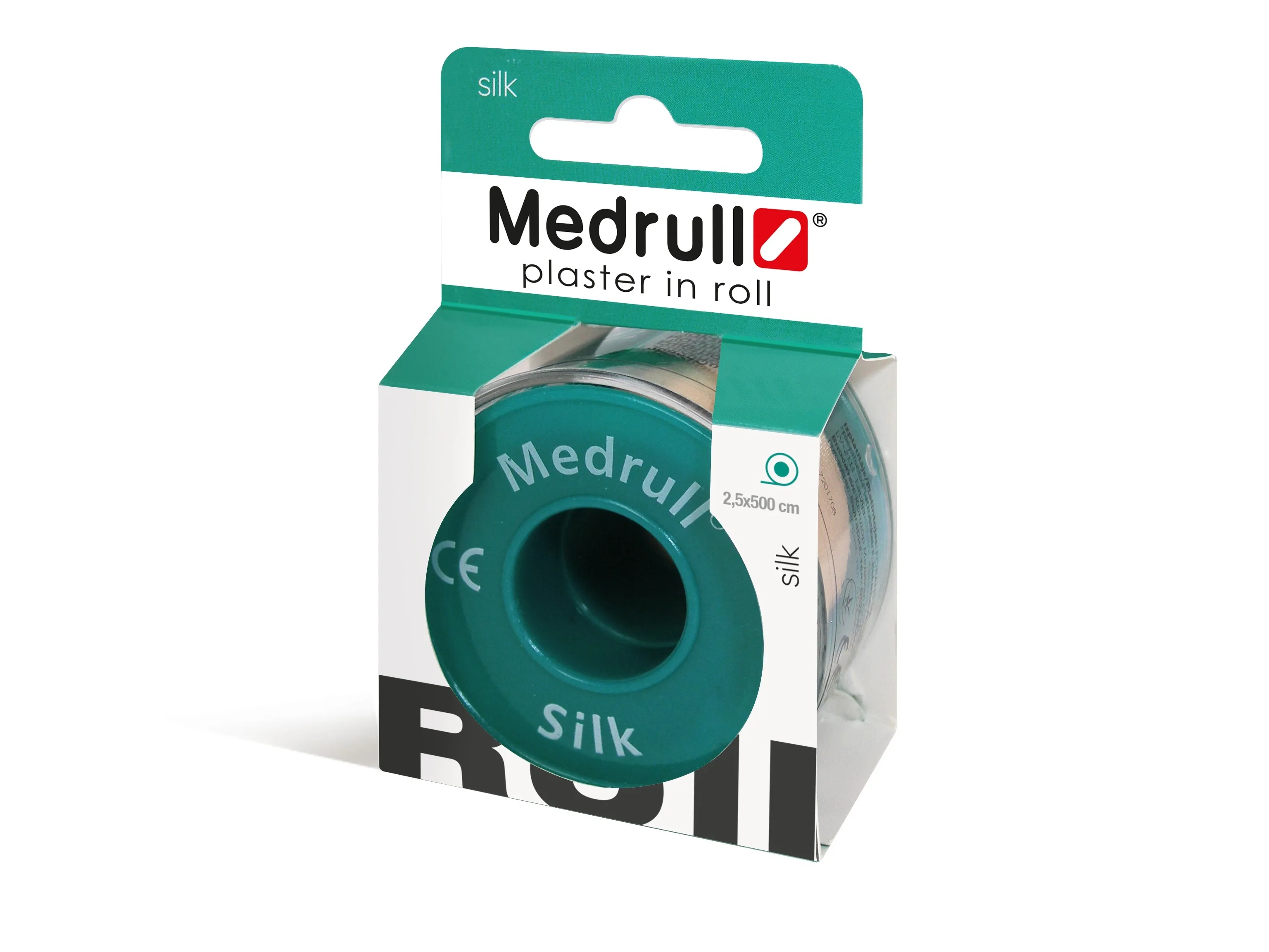 MEDRULL RULLPLAASTER SILK 2,5X500CM KARBIS - Tootepilt 