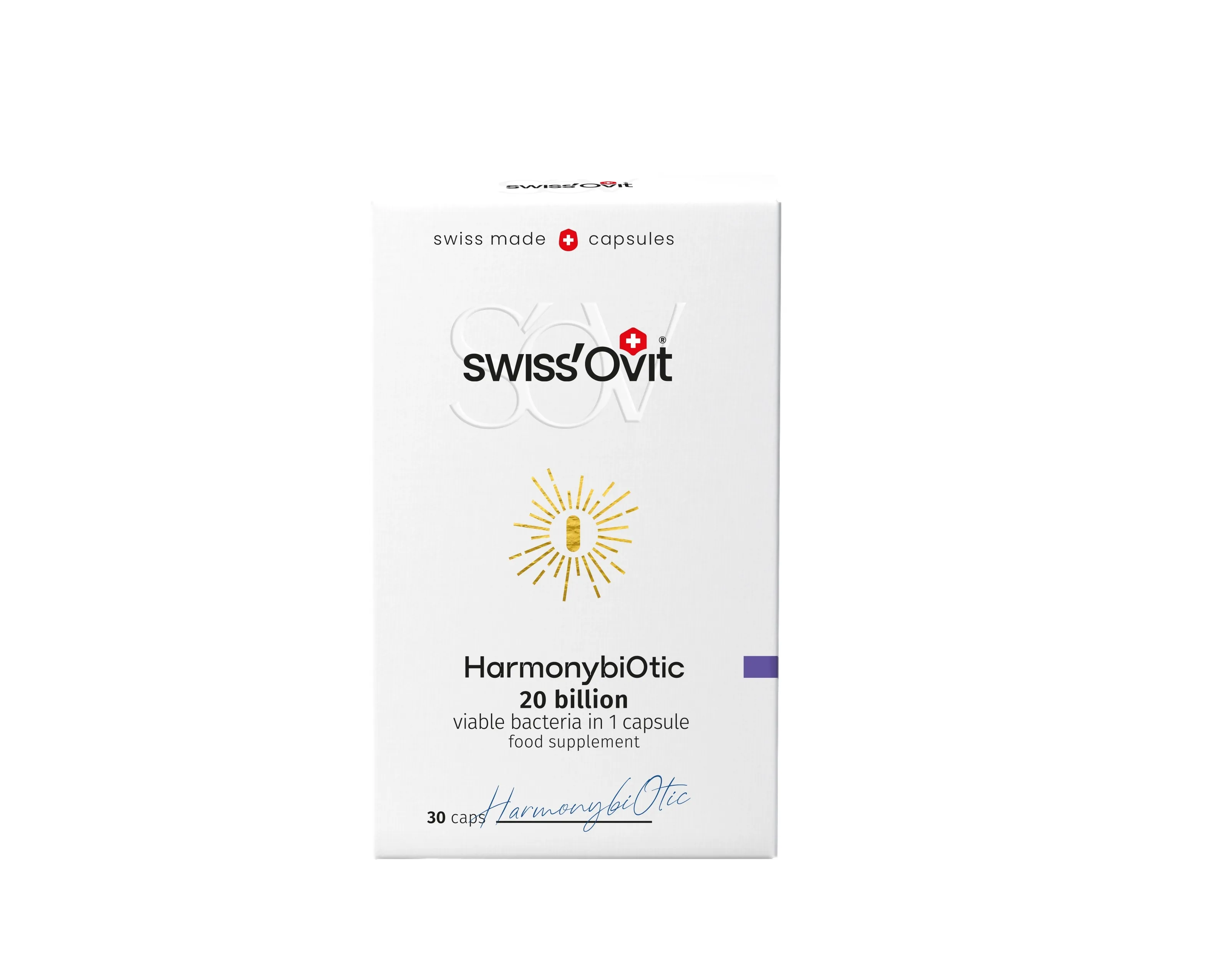 SWISSOVIT HARMONYBIOTIC KAPSLID N30 - Tootepilt 