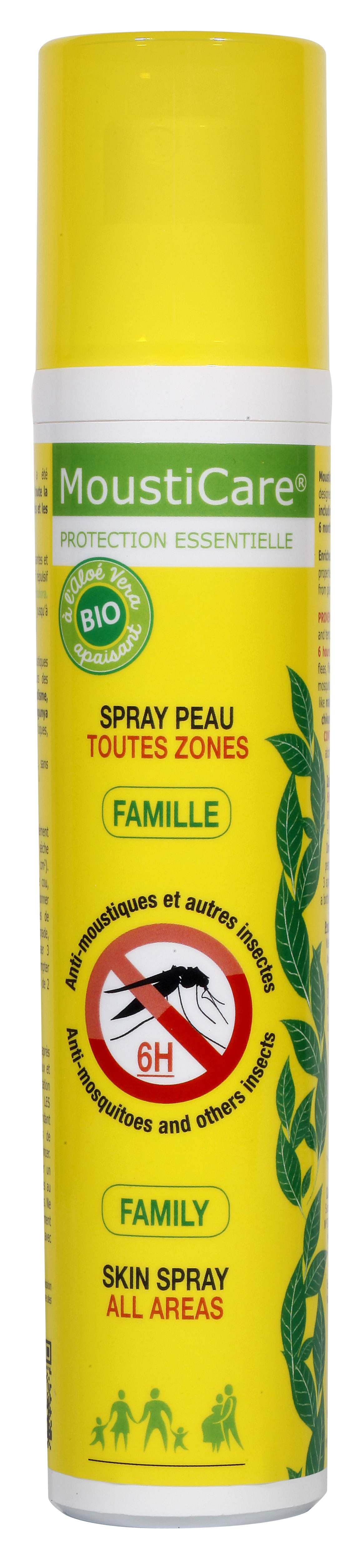MOUSTICARE FAMILY 125ML - Tootepilt 