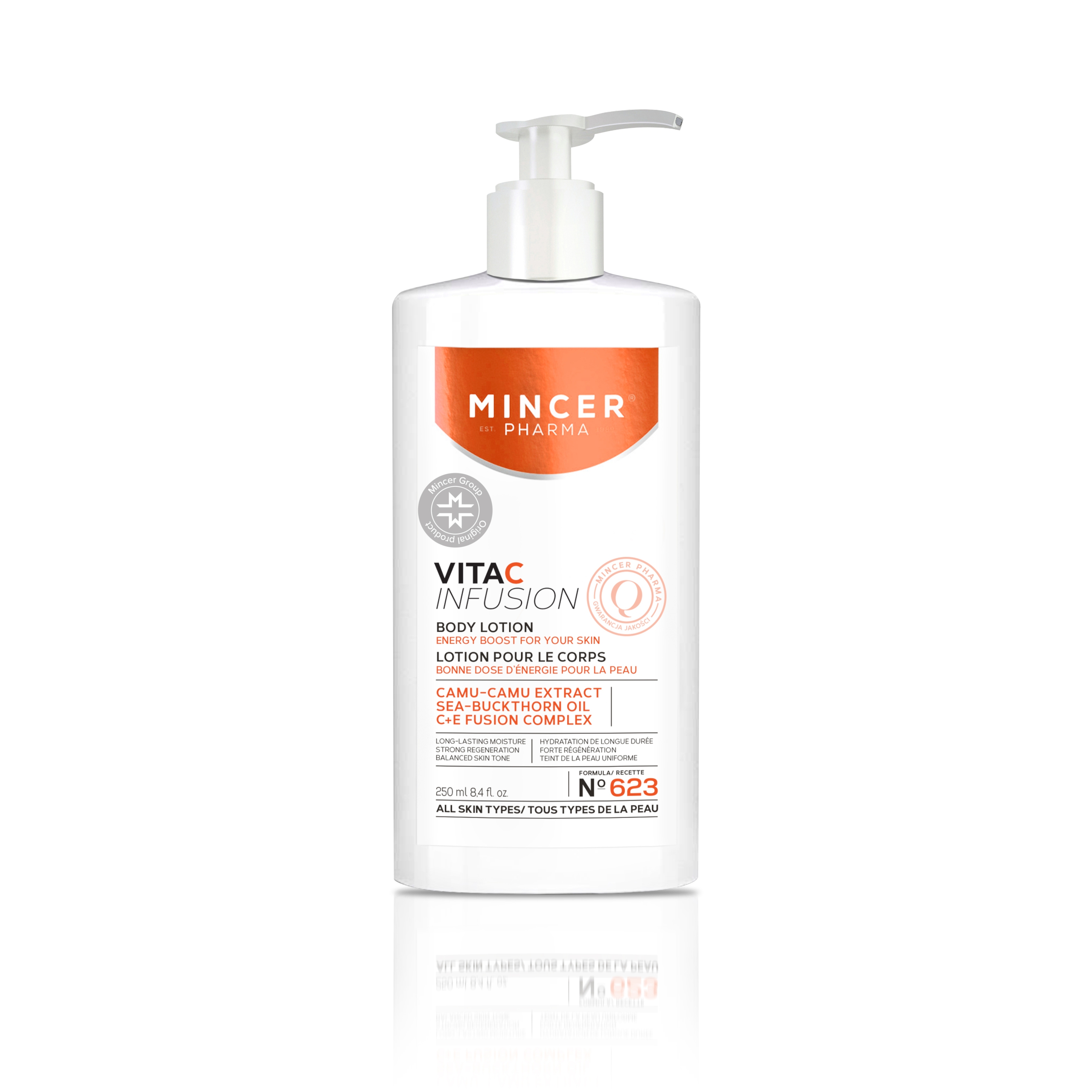 MINCER PHARMA VITA C INFUSION NIISUTAV KEHAPALSAM 250ML - Tootepilt 