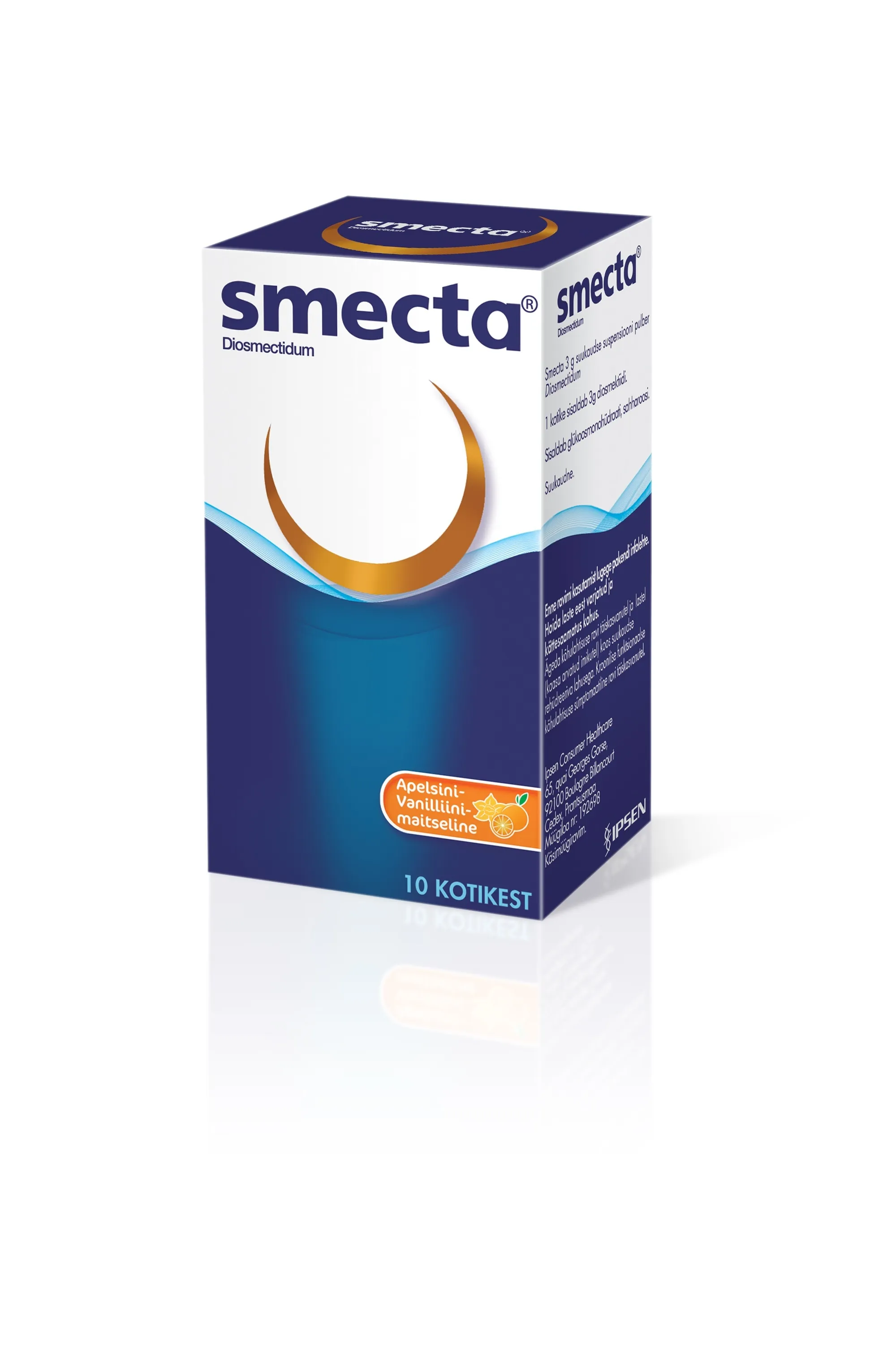 SMECTA SUUKAUDSE SUSP PULBER 3G N10 - Tootepilt 