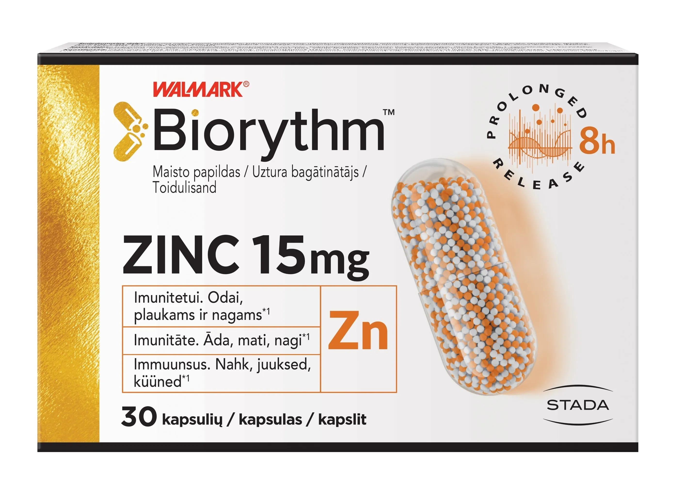 WALMARK BIORYTHM TSINK KAPSLID N30 - Tootepilt 4