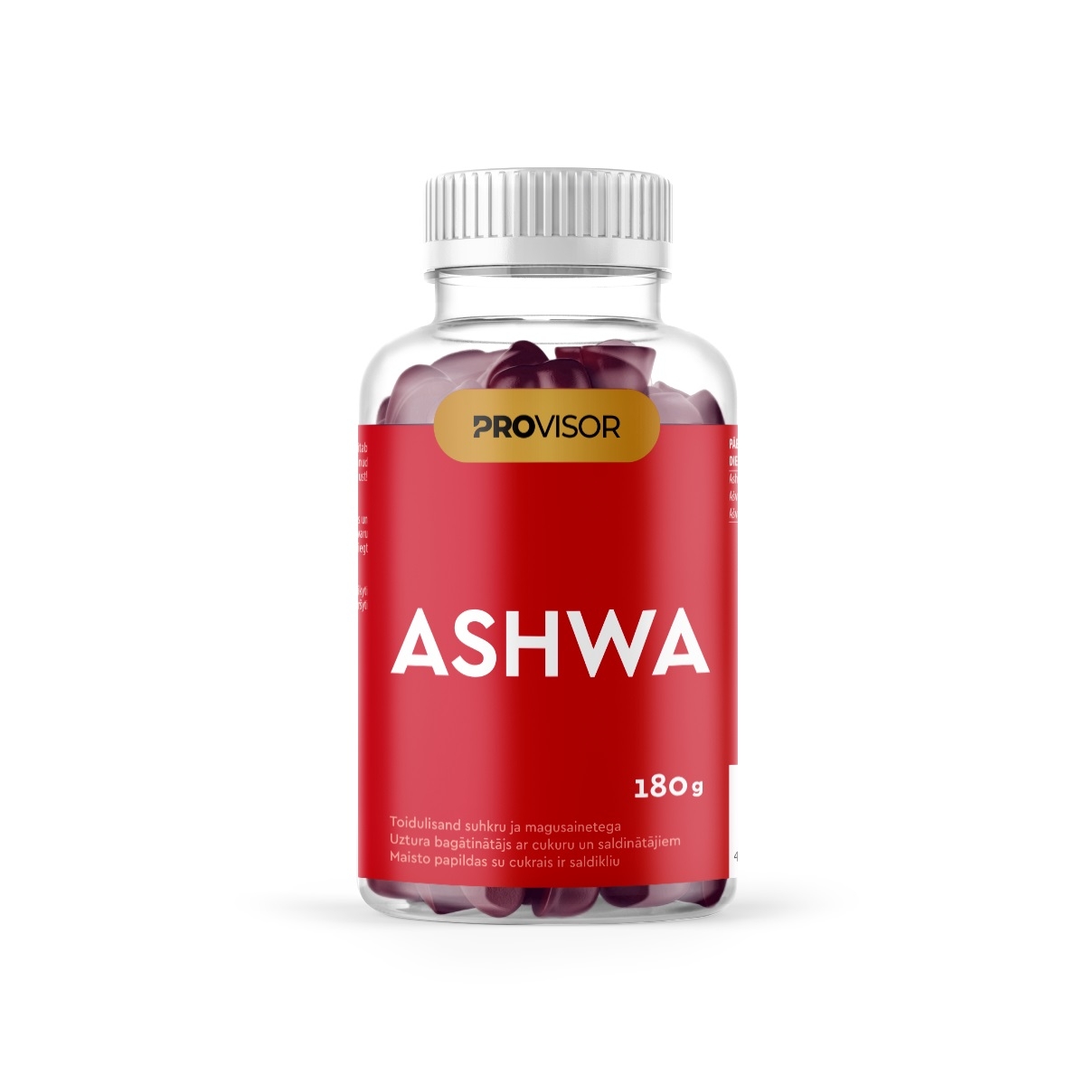 PROVISOR ASHWA GUMMIES 250MG N60 - Tootepilt 