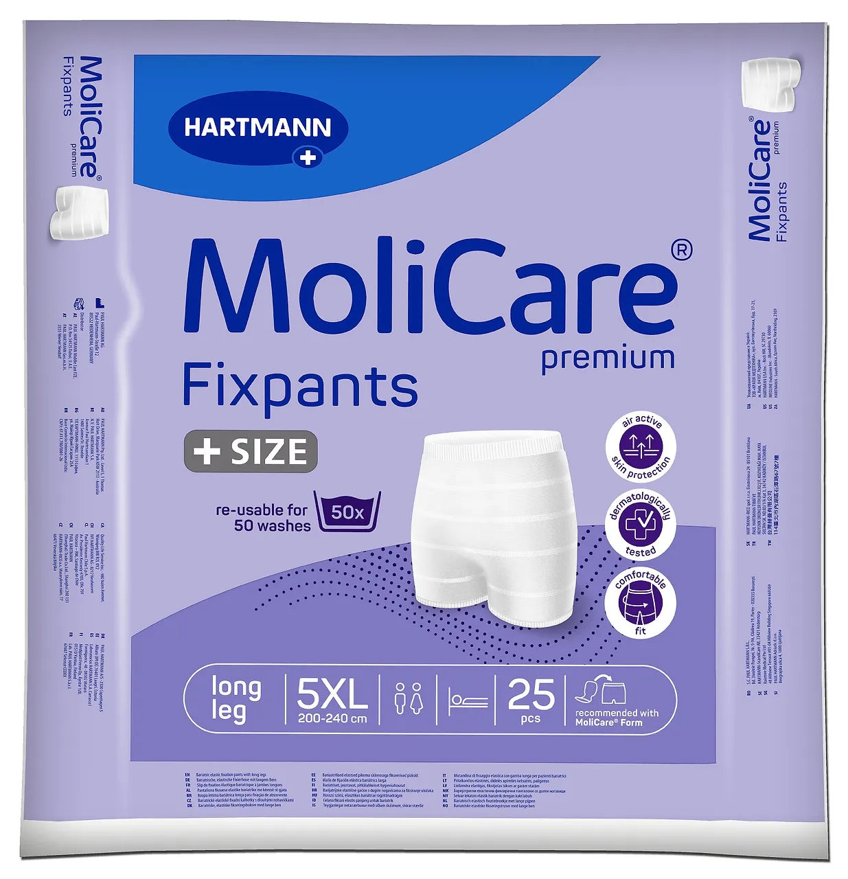 MOLICARE FIXPANTS FIKSEERIVAD PÜKSID 5XL P25 - Tootepilt 