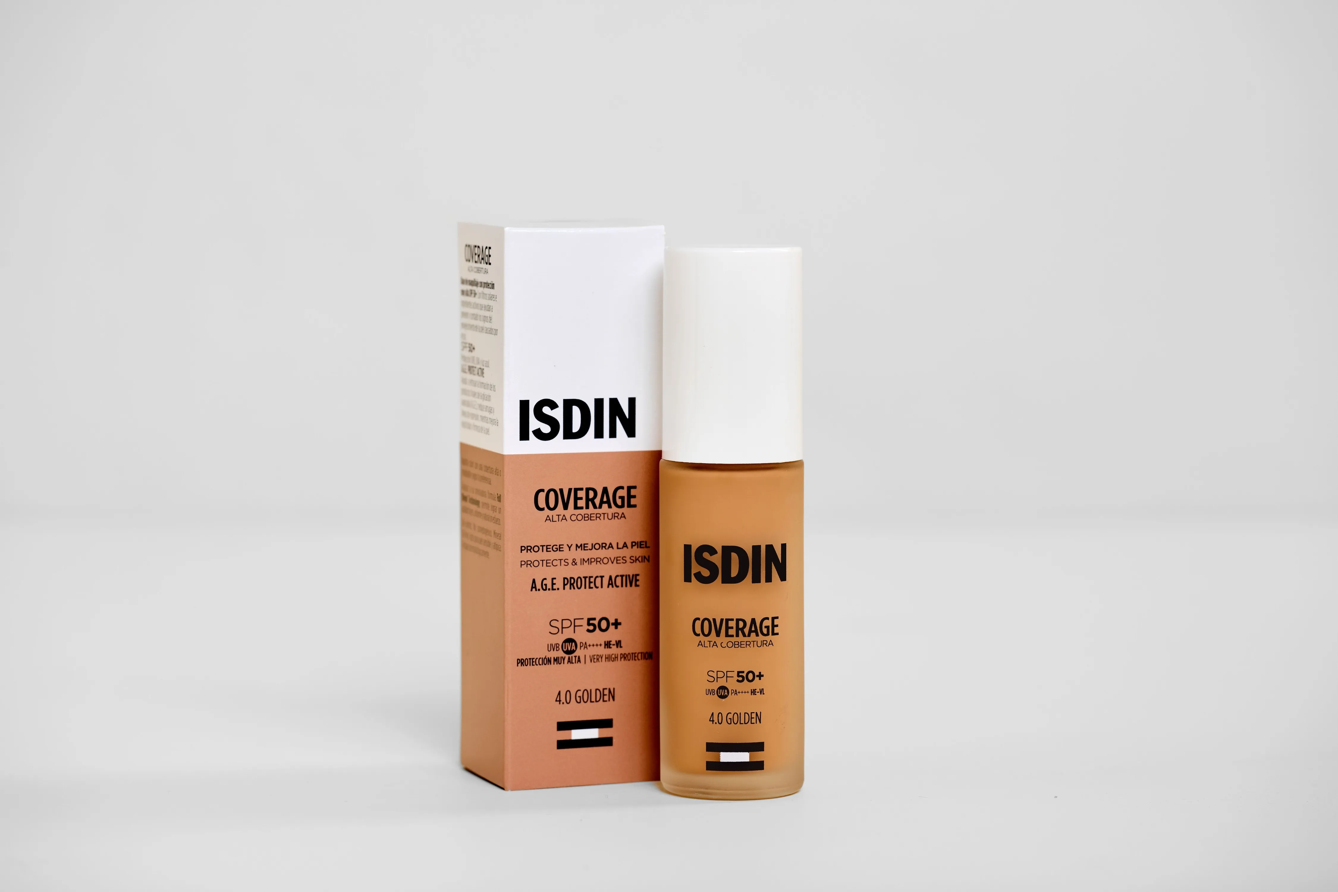 ISDIN JUMESTUSKREEM COVERAGE SPF50+ 30G 4.0 GOLDEN - Tootepilt 6