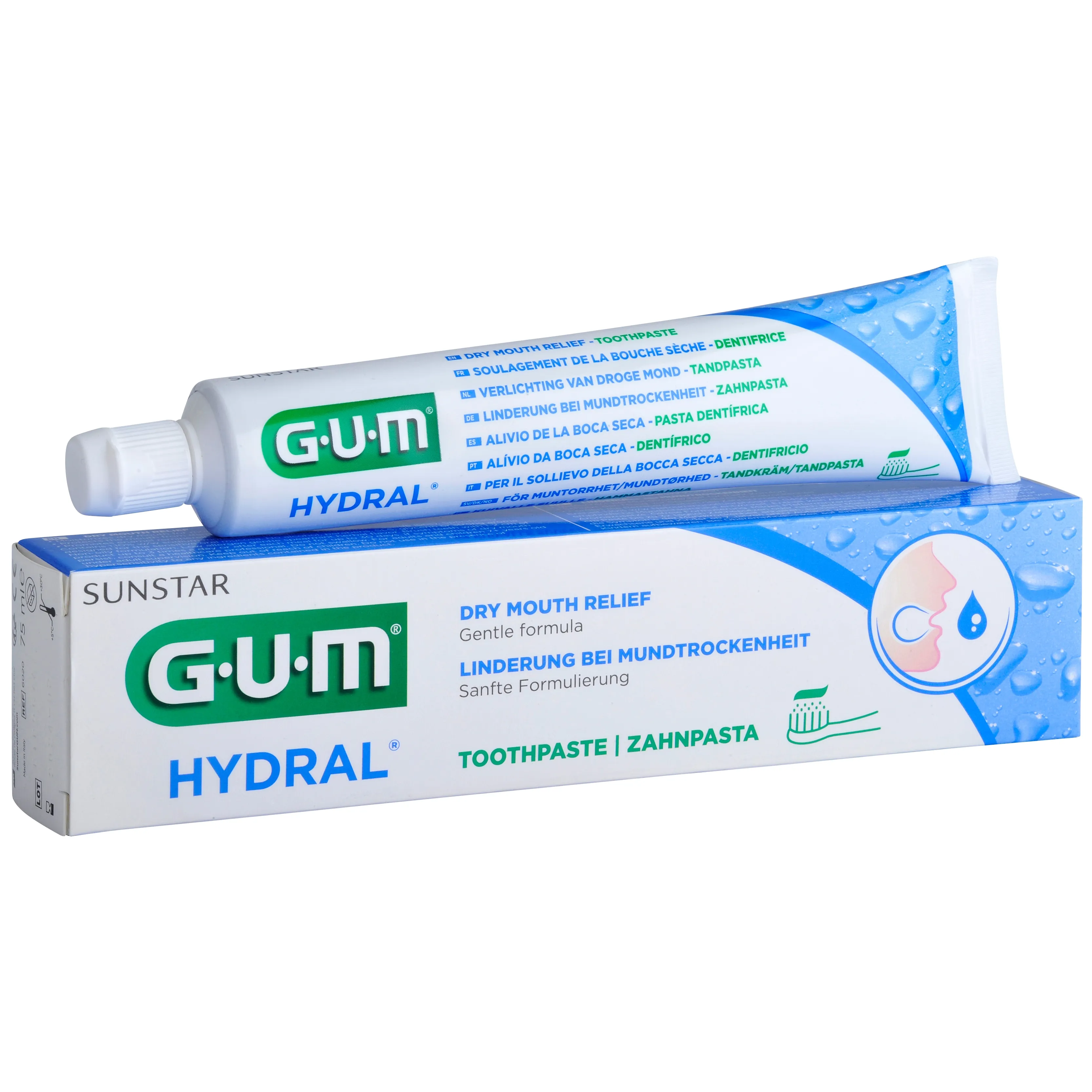 GUM HAMBAPASTA HYDRAL SUUKUIVUSE KORRAL 75ML - Tootepilt 