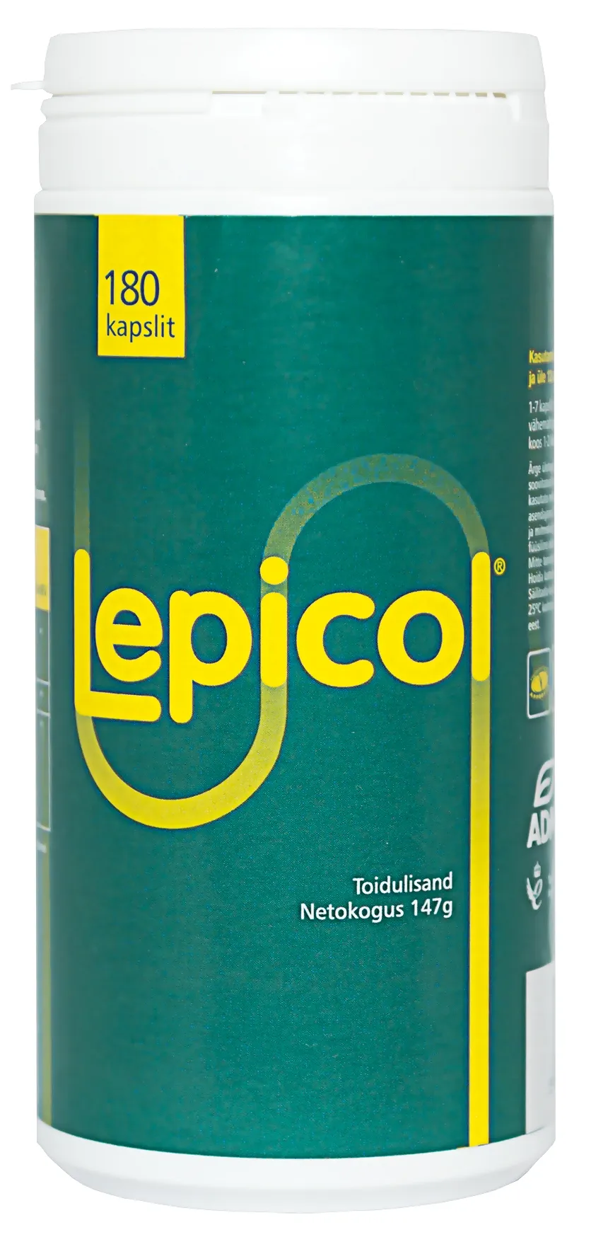 LEPICOL KAPSLID N180 - Tootepilt 