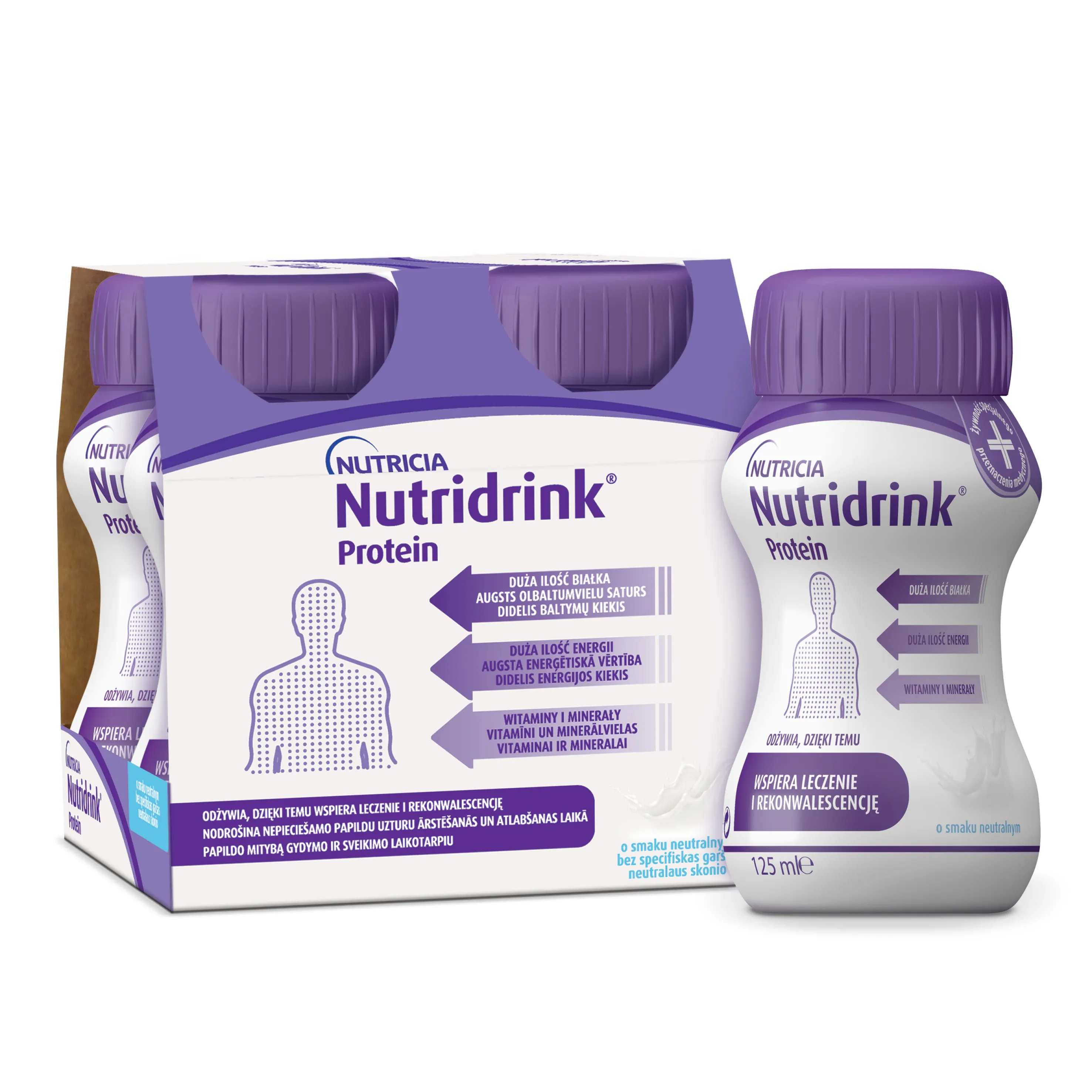 NUTRIDRINK PROTEIN NEUTRAALNE 125ML N4 - Tootepilt 