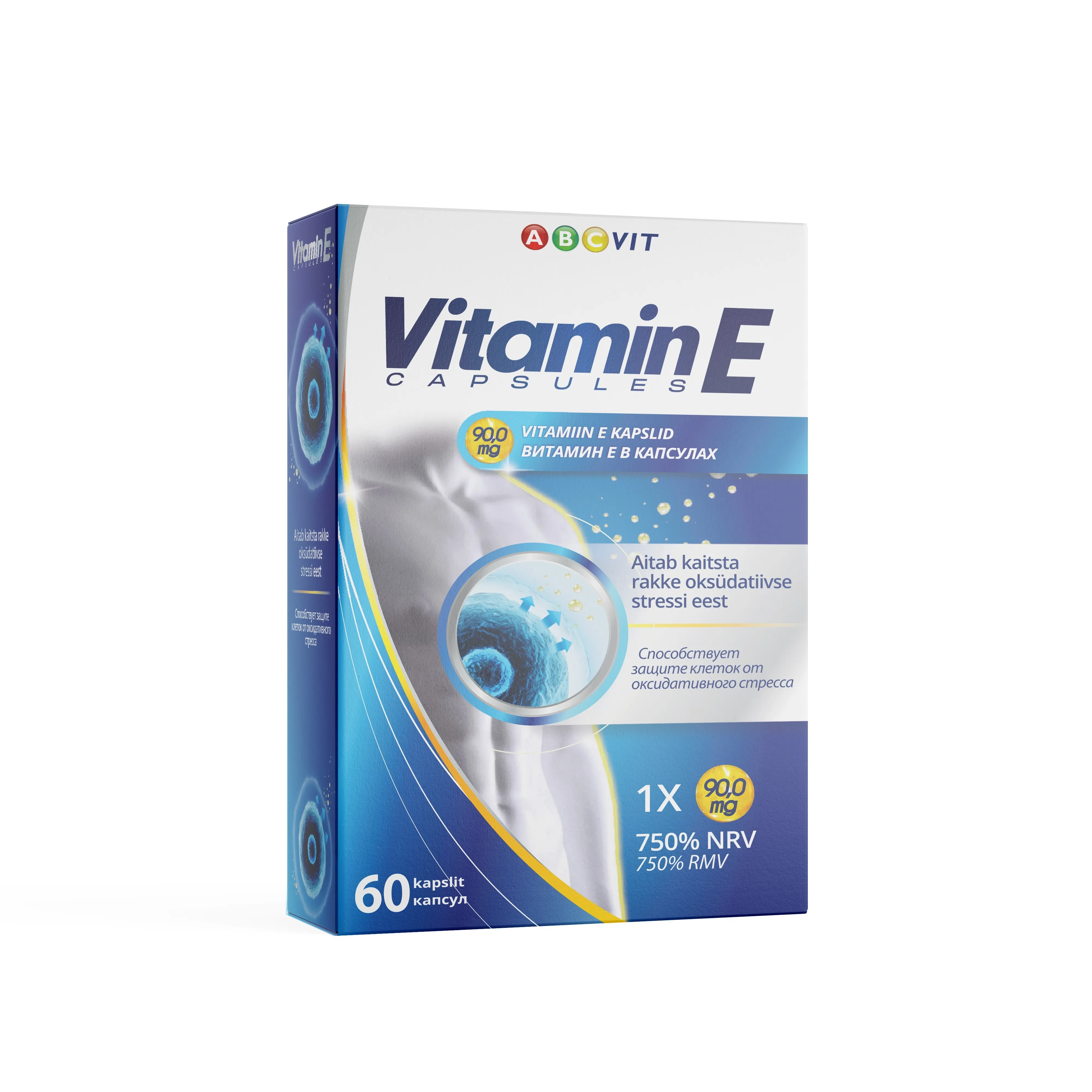 VITAMIIN E CAPS ABC VIT N60 - Tootepilt 