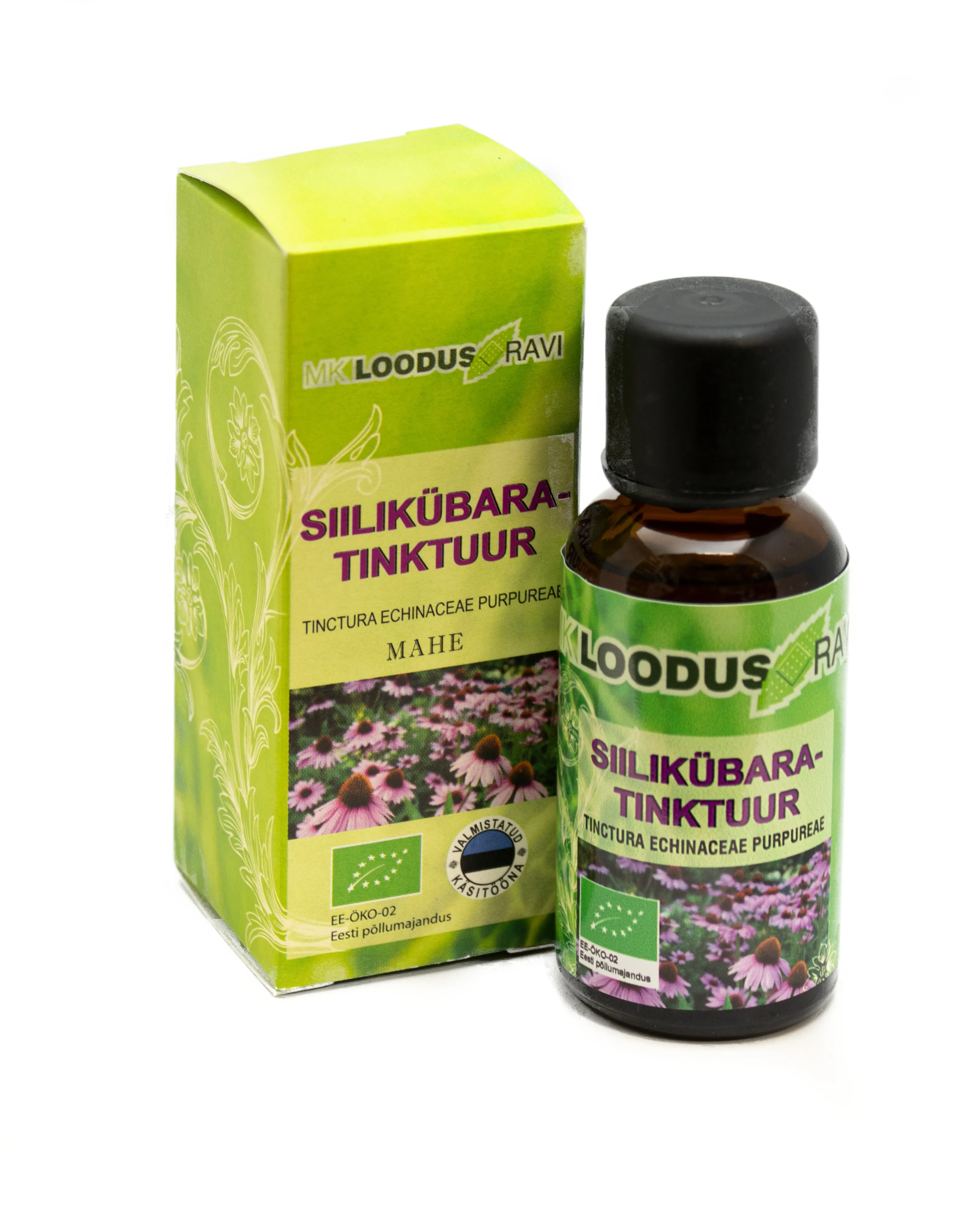 SIILIKÜBARATINKTUUR ÖKO 30ML - Tootepilt 