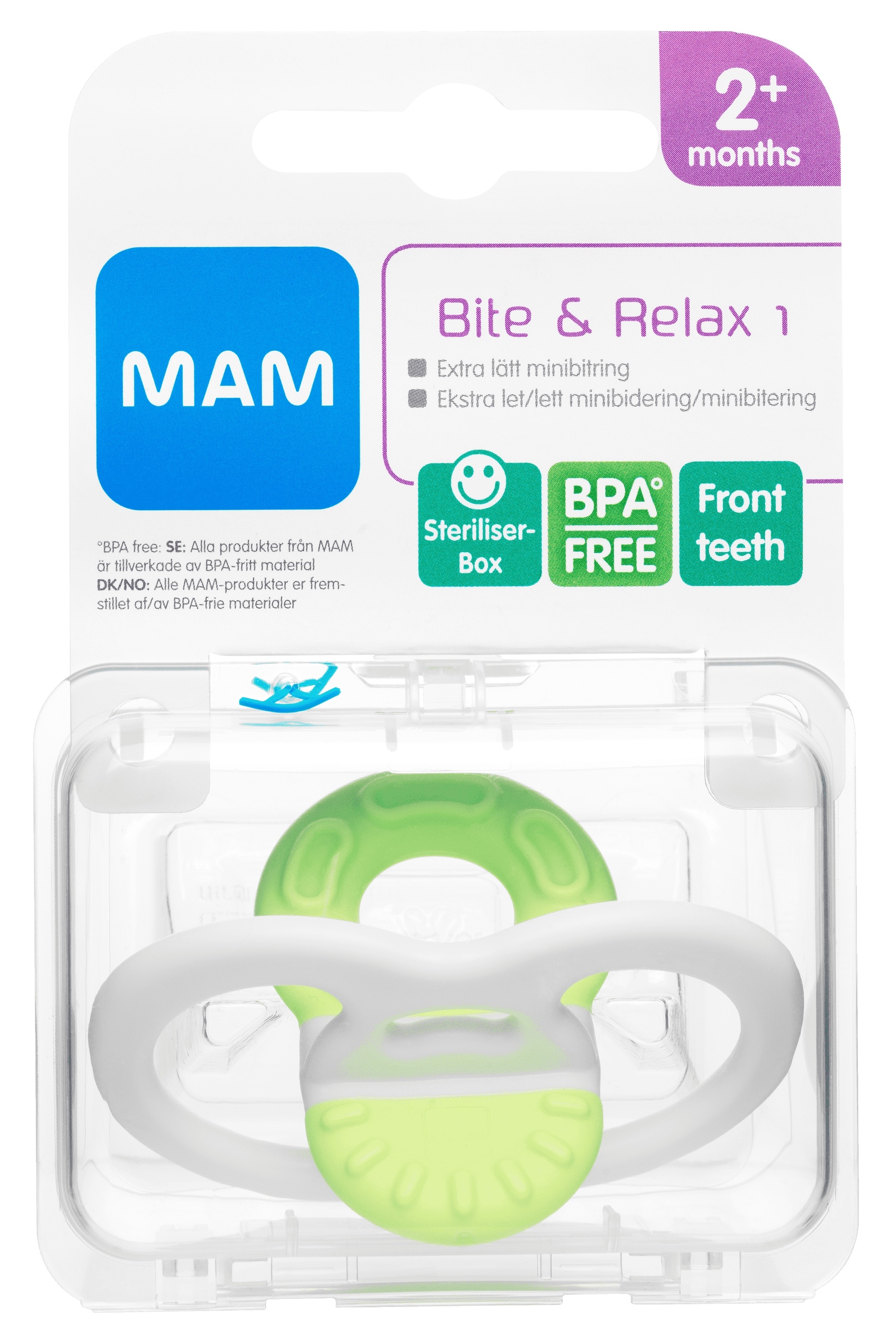 MAM BITE & RELAX 1 NÄRIMISRÕNGAS - Tootepilt 