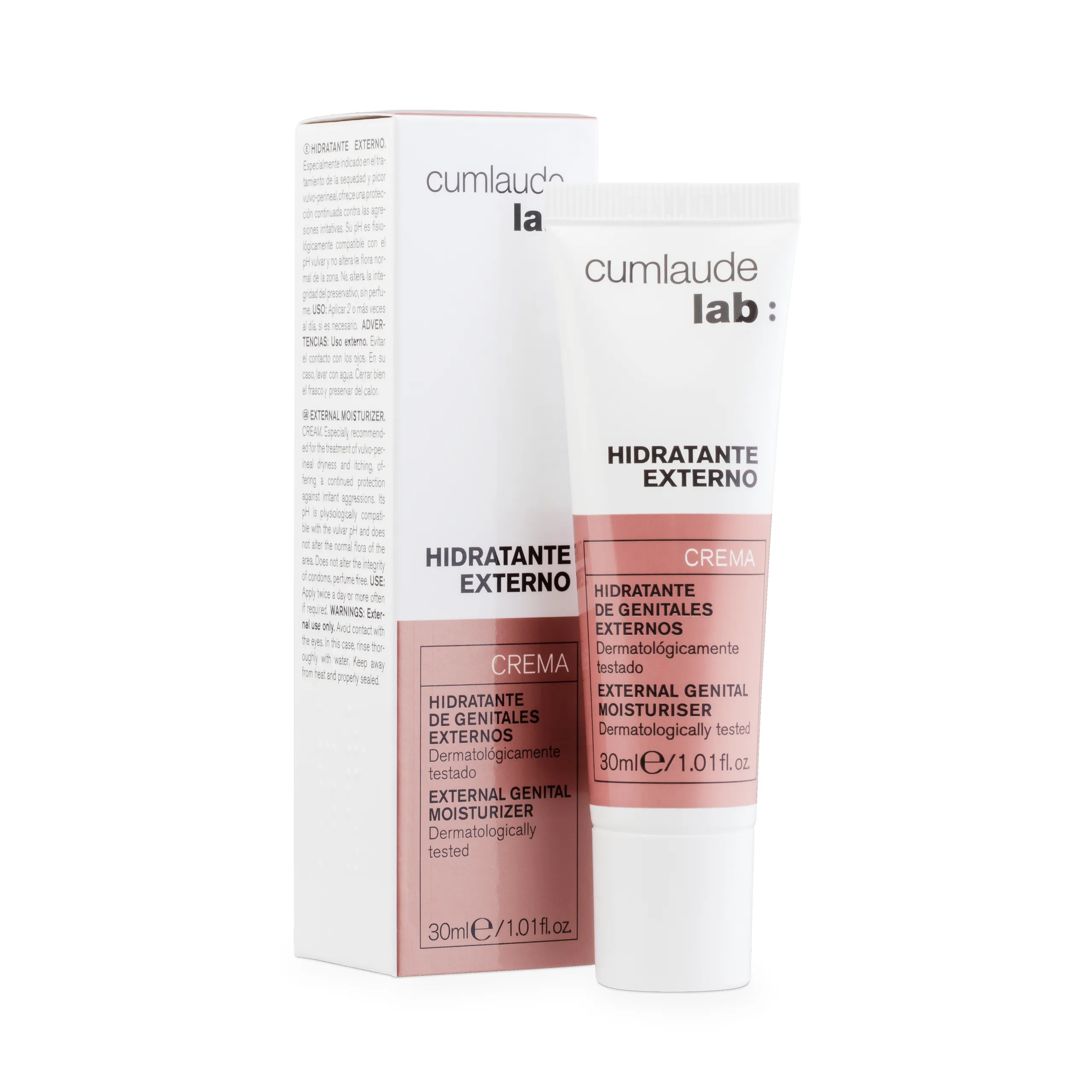 CUMLAUDE INTIIMKREEM VÄLISTELE SUGUELUNDITELE NIISUTAV 30ML - Tootepilt 