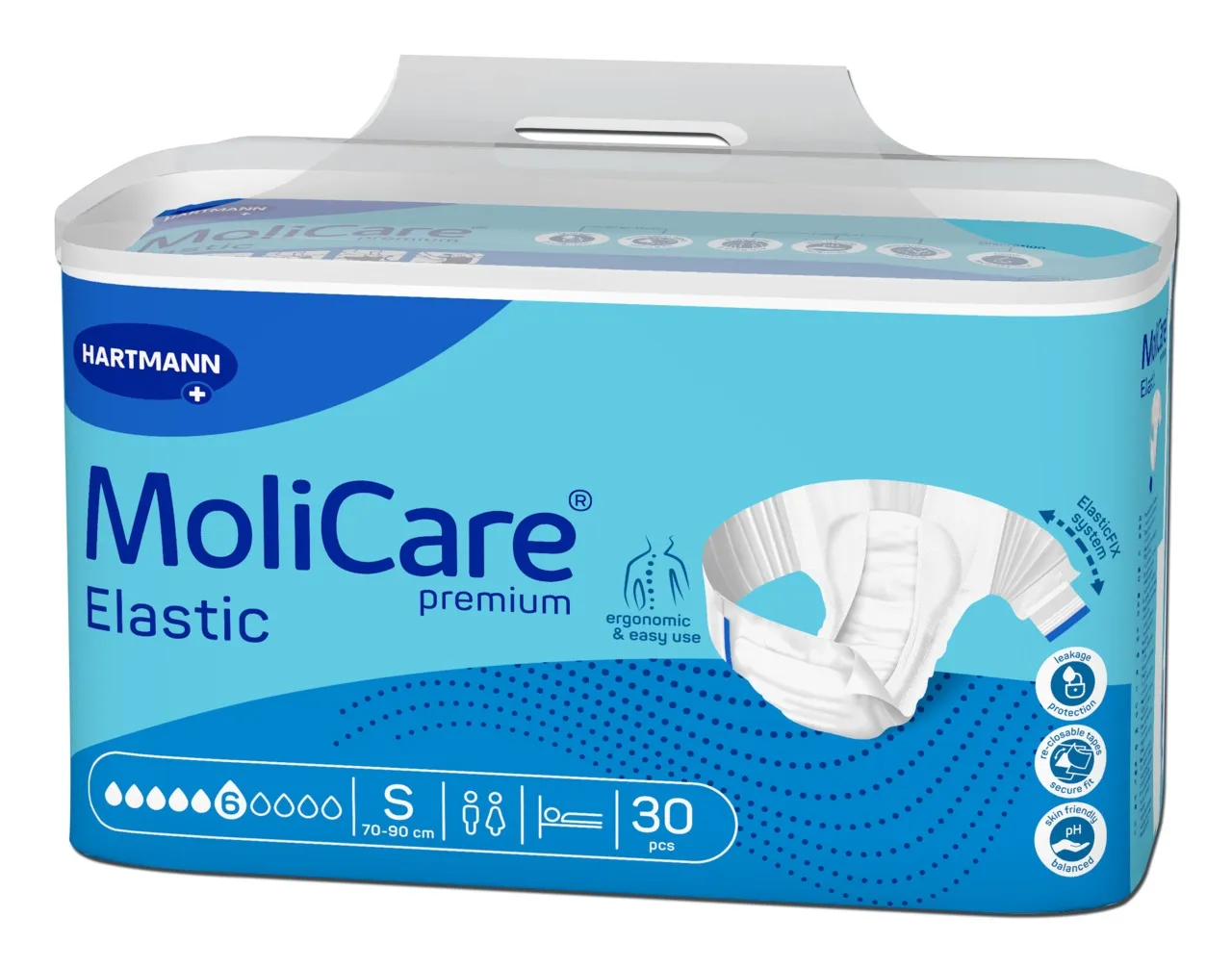 MOLICARE ELASTIC 6 TILKA S N30 - Tootepilt 