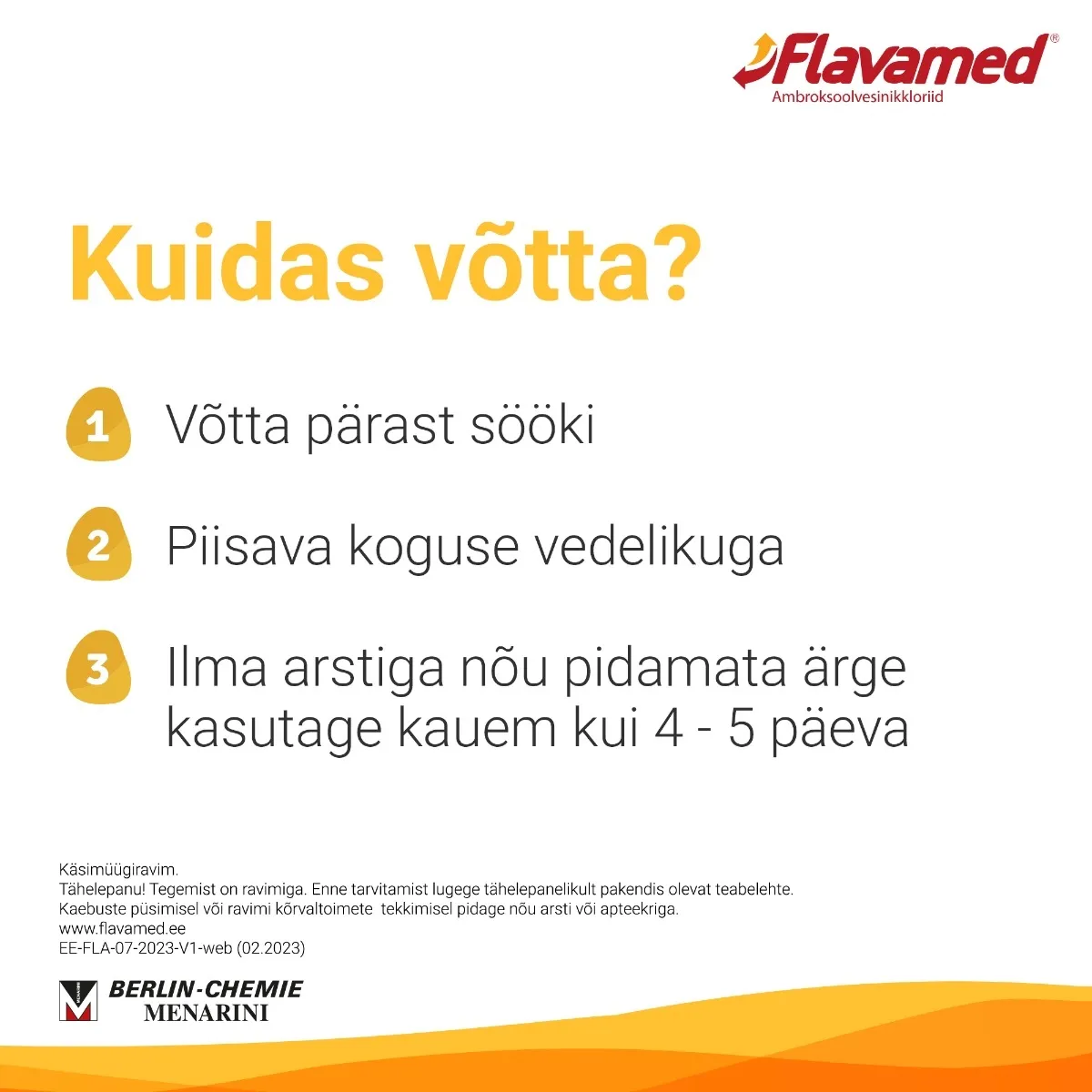 FLAVAMED 30MG TBL 30MG N20 - Tootepilt 5