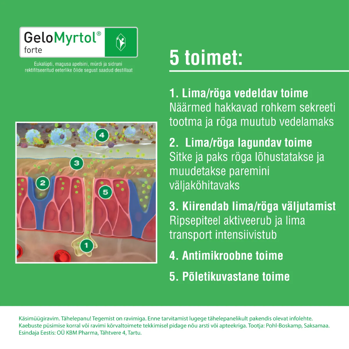 GELOMYRTOL FORTE GASTRORESIST KAPSEL 300MG N20 - Tootepilt 3
