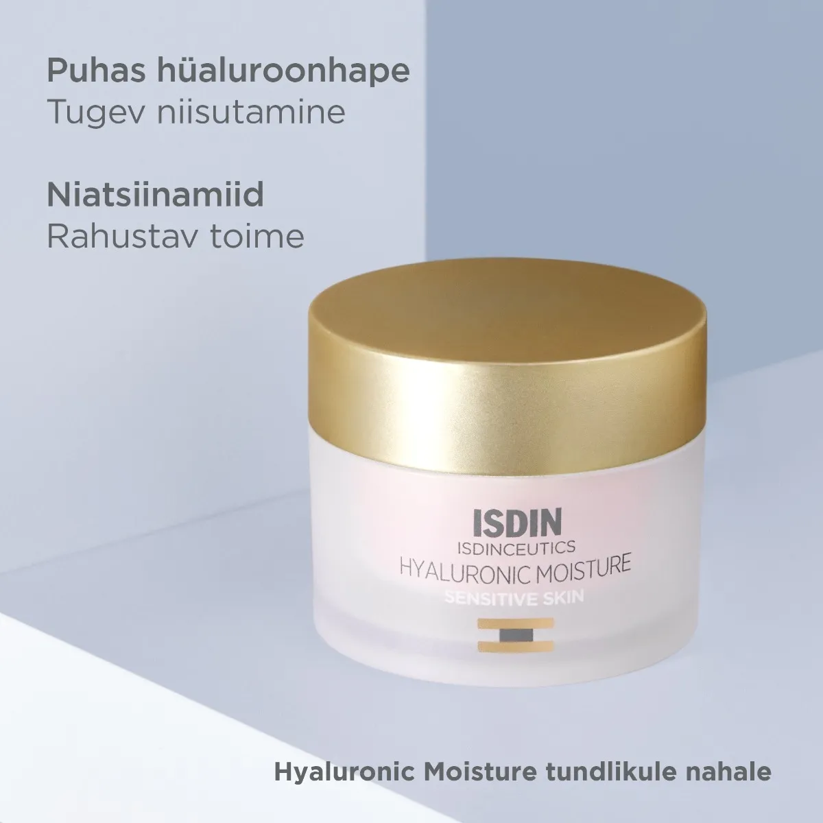 ISDIN NÄOKREEM HÜALUROONHAPPEGA TUNDLIKULE NAHALE 50G TÄITEPAKEND - Tootepilt 2