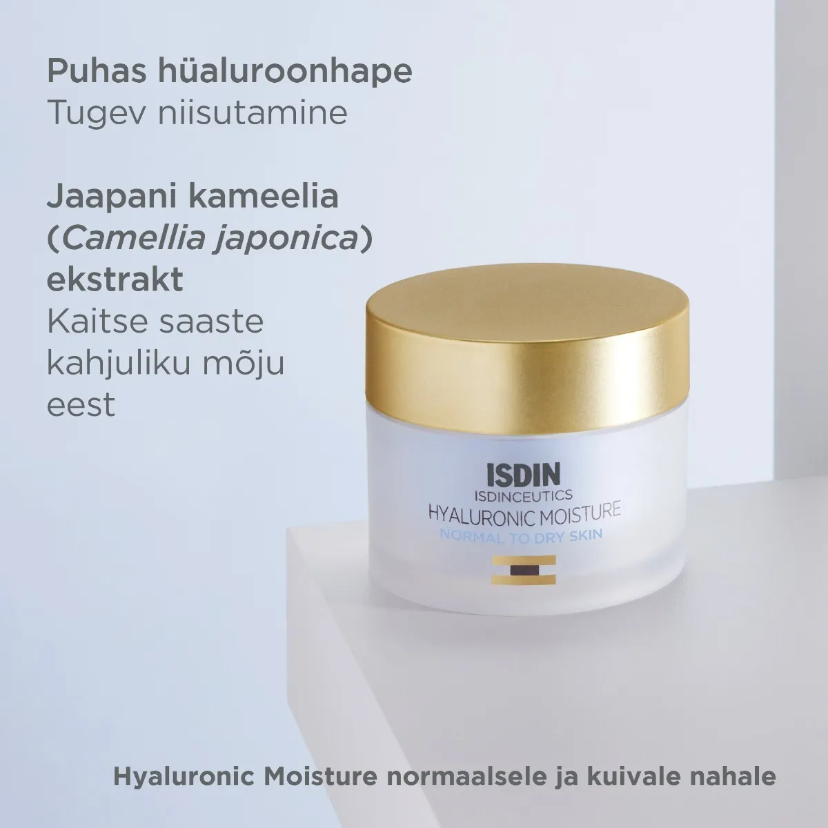 ISDIN NÄOKREEM HÜALUROONHAPPEGA NORMAALSELE JA KUIVALE NAHALE 50G - Tootepilt 4