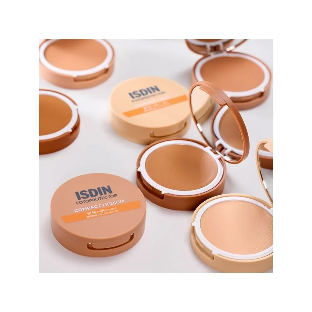 ISDIN SUN KOMPAKTPUUDERKREEM SPF50 (MEDIUM) 10G - Tootepilt 3