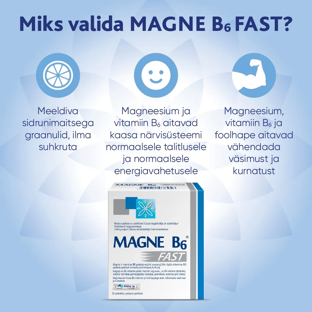 MAGNE B6 FAST N20 - Tootepilt 2