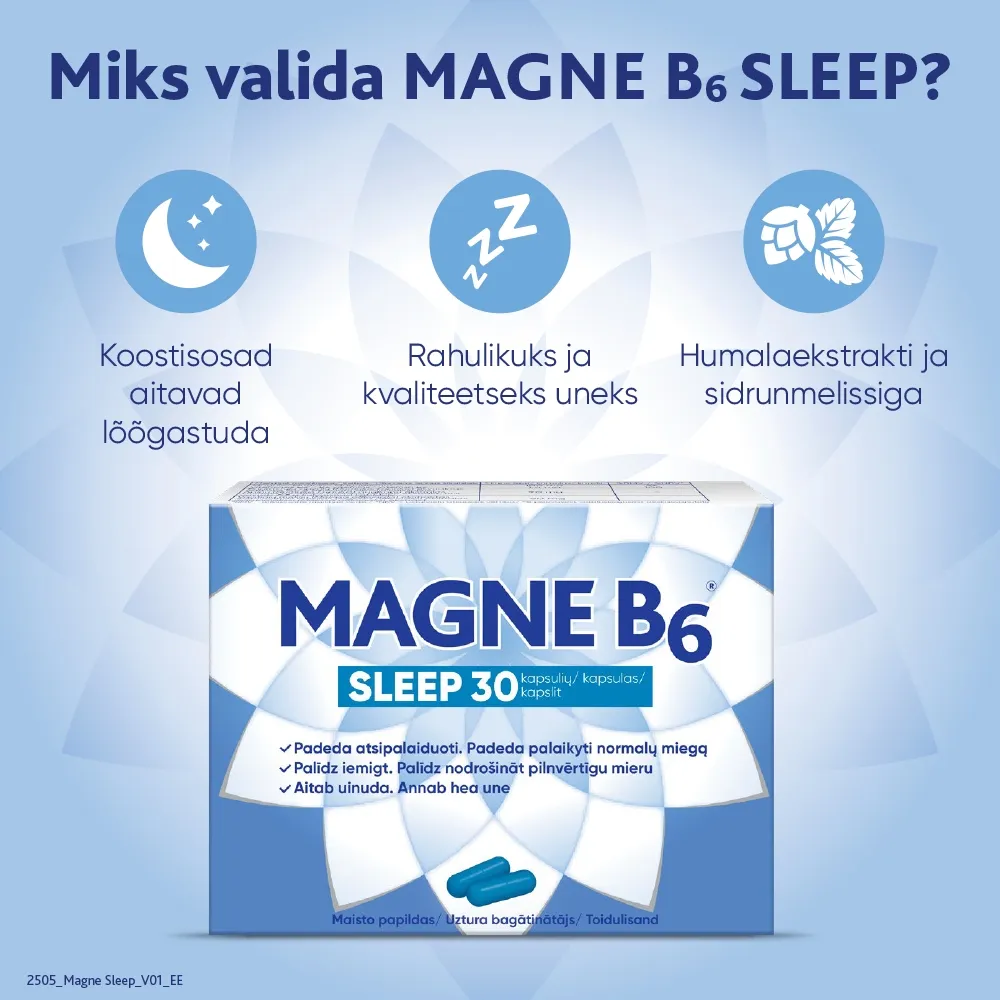 MAGNE B6 SLEEP KAPSLID N30 - Tootepilt 3