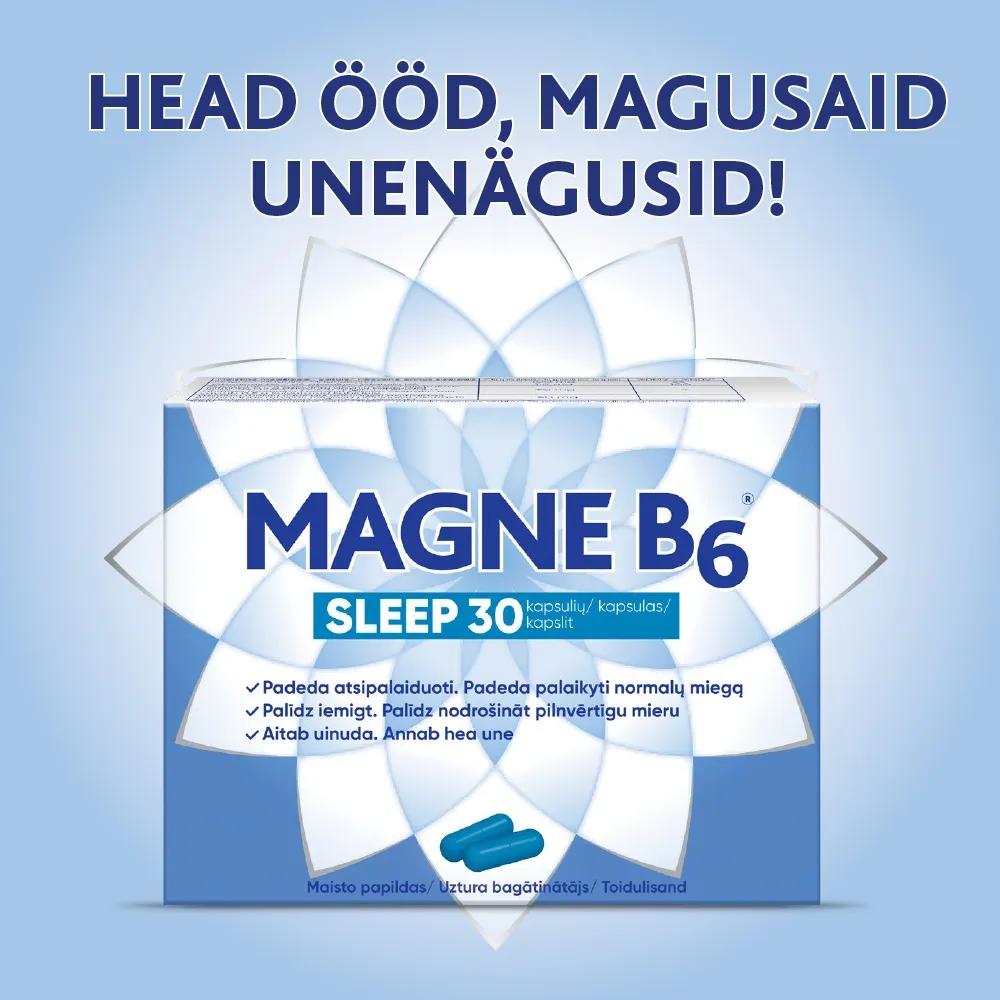 MAGNE B6 SLEEP KAPSLID N30 - Tootepilt 2
