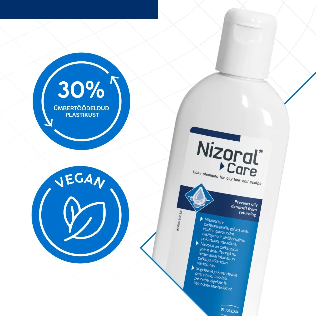 NIZORAL CARE SHAMPOON RASUSELE PEANAHALE 200ML - Tootepilt 5