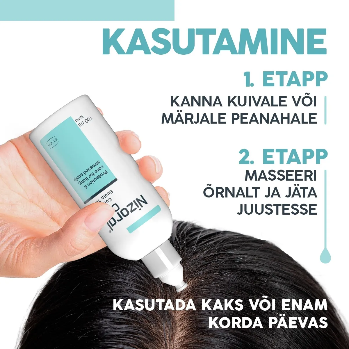 NIZORAL CARE TOONIK PEANAHALE 100ML - Tootepilt 7