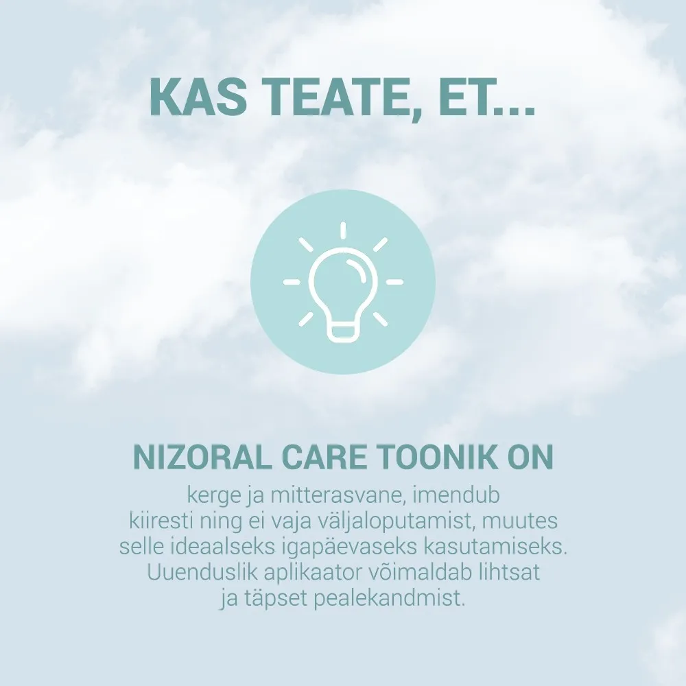 NIZORAL CARE TOONIK PEANAHALE 100ML - Tootepilt 4