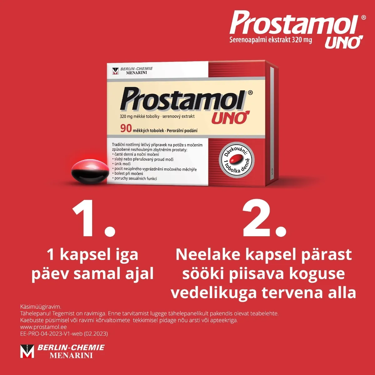 PROSTAMOL UNO PEHMEKAPSEL 320MG N60 - Tootepilt 3