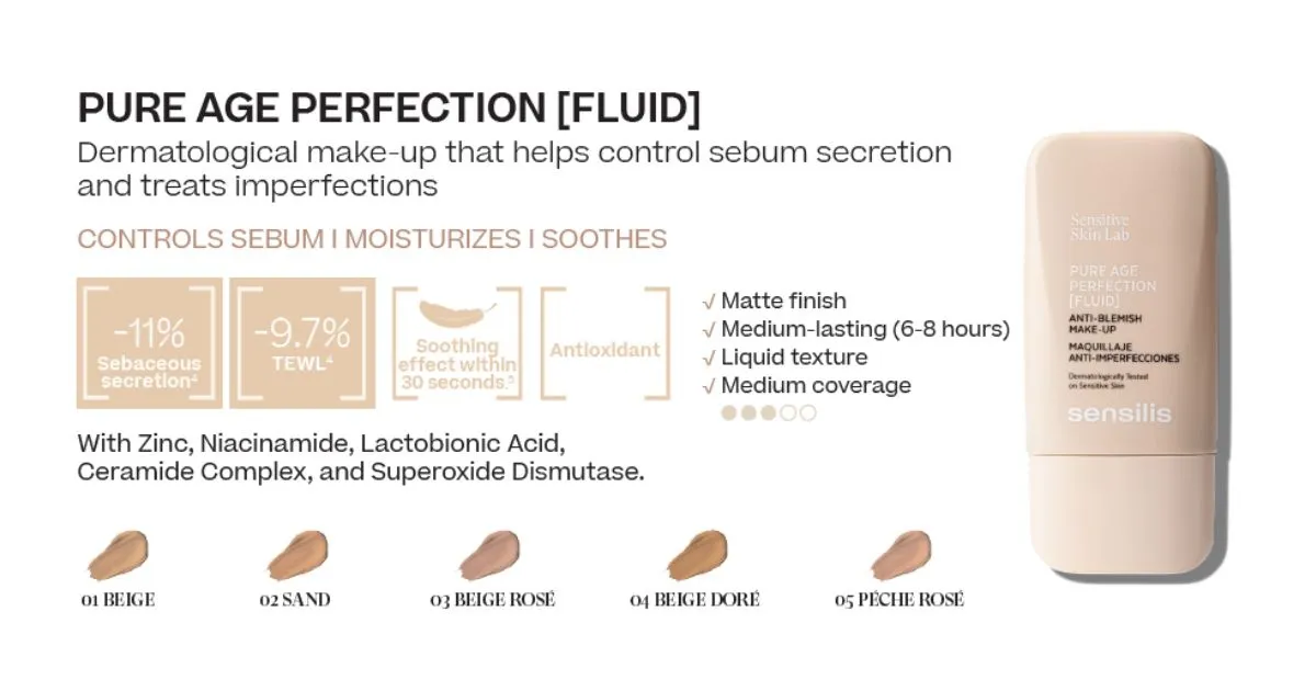 SENSILIS PURE AGE PERFECTION JUMESTUSKREEM MATISTAV 01 30ML - Tootepilt 3