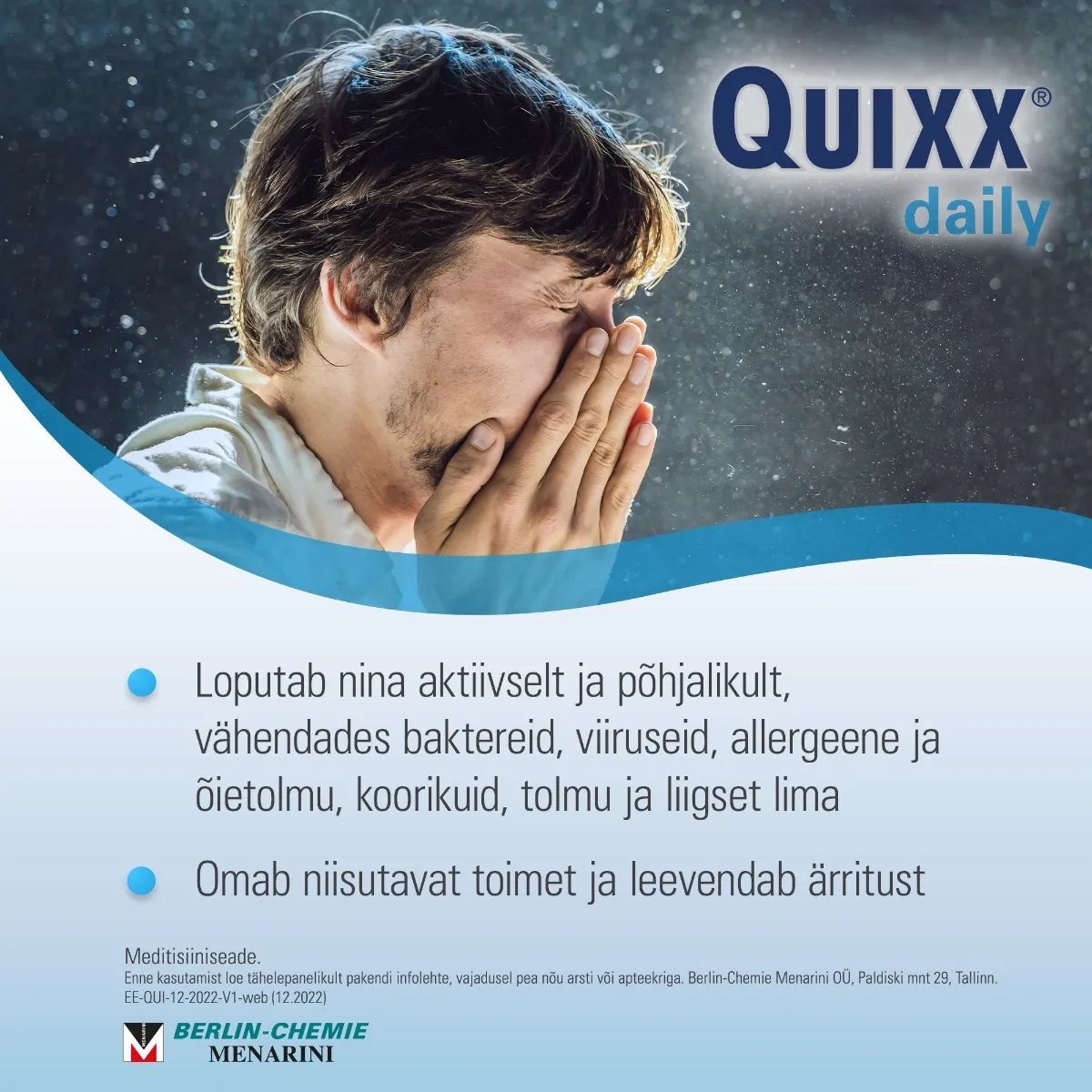 QUIXX DAILY NASAL SPRAY 100ML - Tootepilt 2