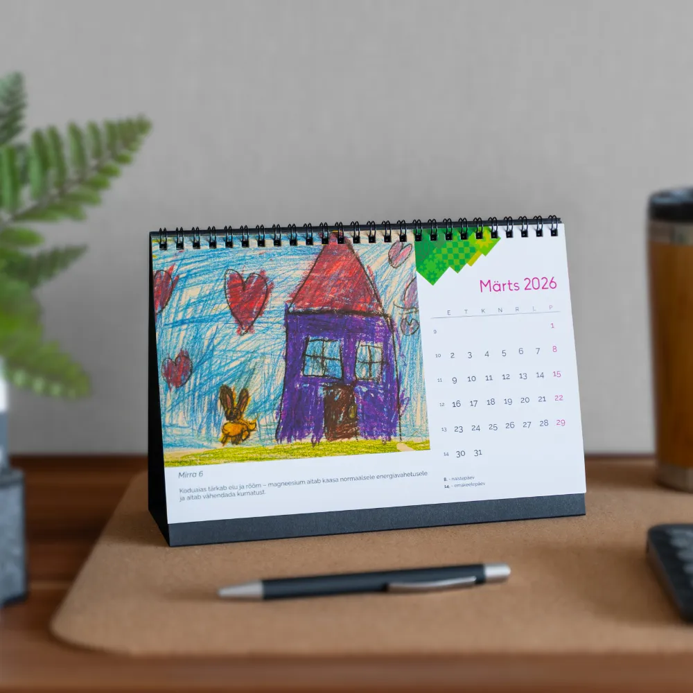 RÕÕM LAUAKALENDER 2026 - Tootepilt 5