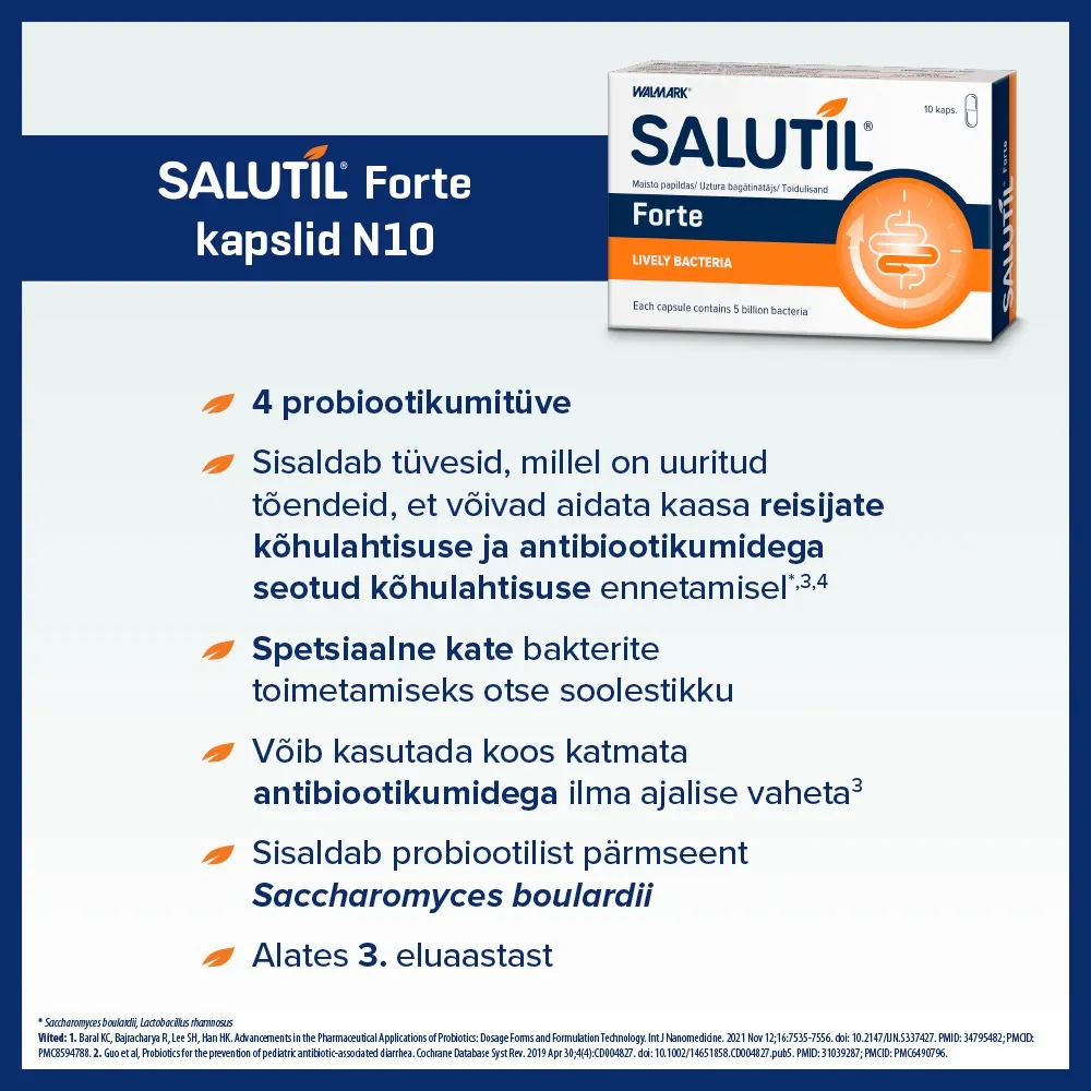 SALUTIL FORTE KAPSLID N10 - Tootepilt 2
