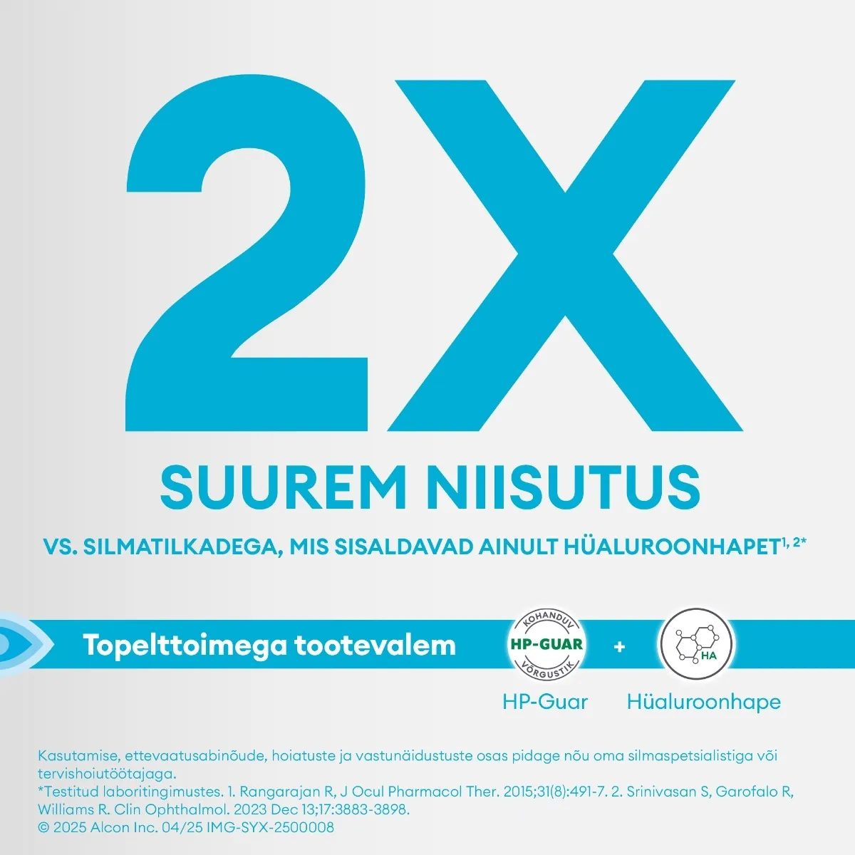 SYSTANE HYDRATION NIISUTAVAD SILMATILGAD SÄILITUSAINETA 10ML - Tootepilt 4