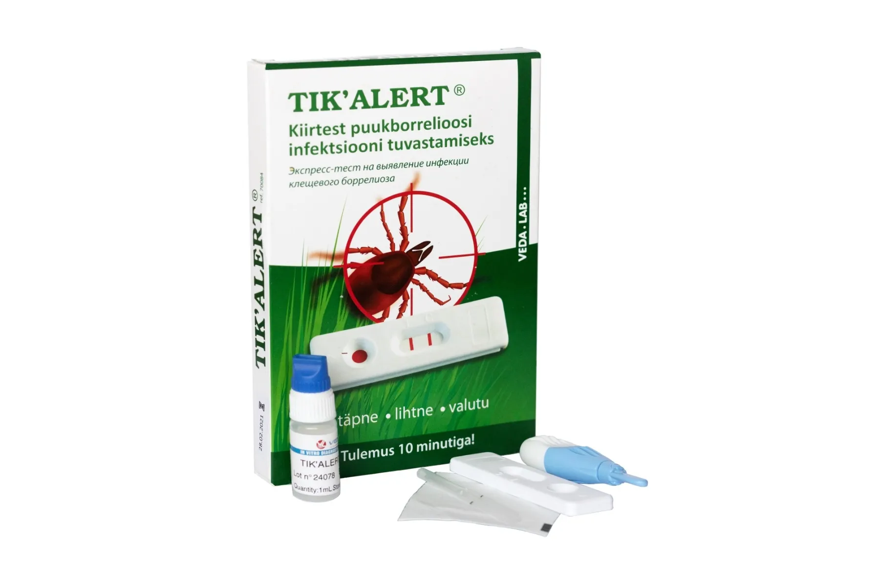 PUUKBORRELIOOSI KIIRTEST TIK ALERT - Tootepilt 2