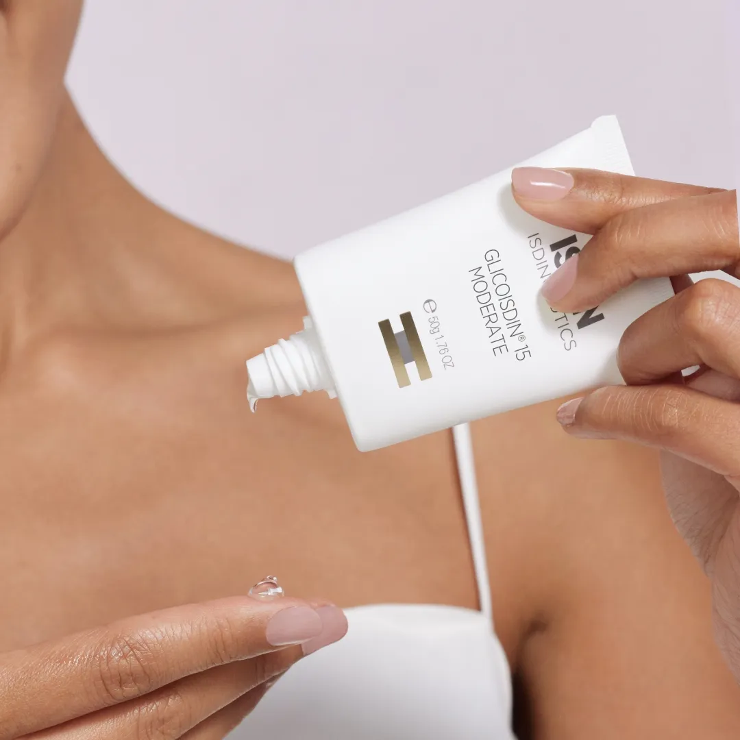 ISDIN GLICOISDIN 15 KOORIV GEEL GLÜKOOLHAPPEGA 50G - Tootepilt 2