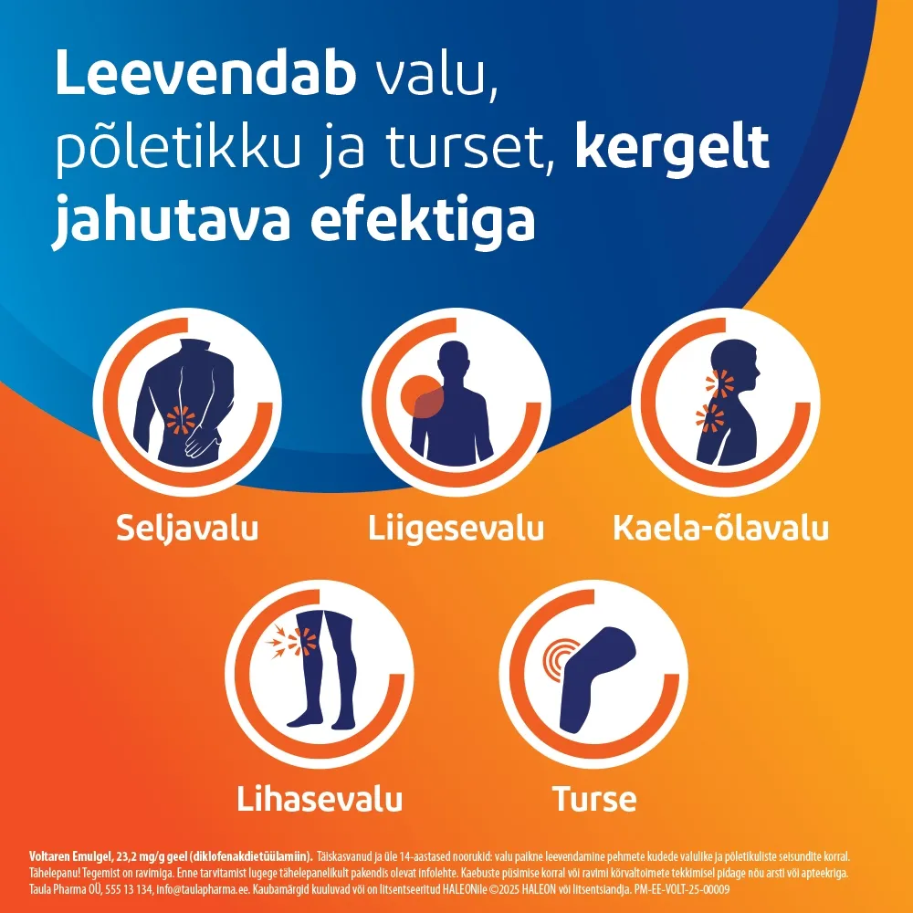 VOLTAREN EMULGEL GEEL 23,2MG/G 100G - Tootepilt 4