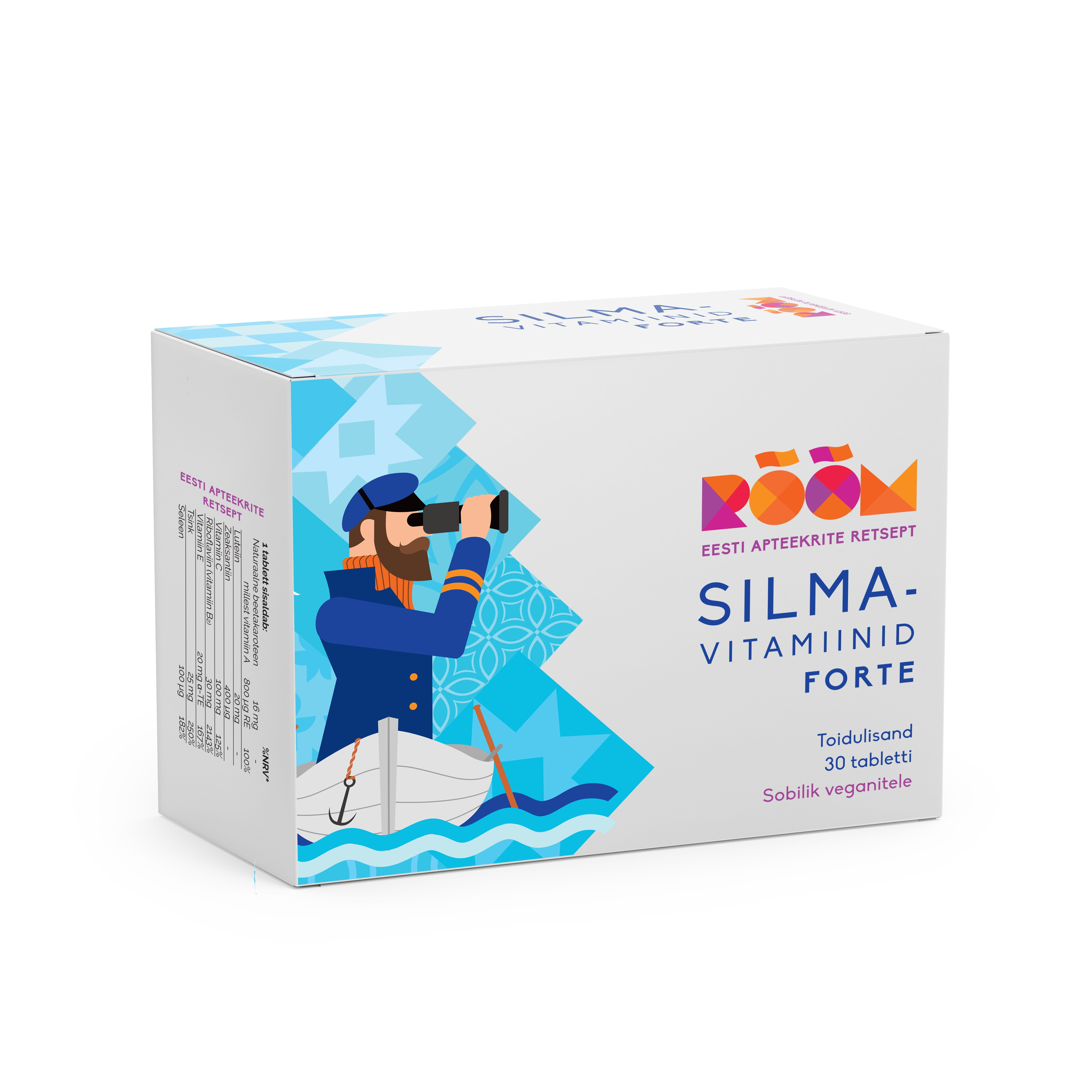 Rõõm silmavitamiinid Forte tbl N30